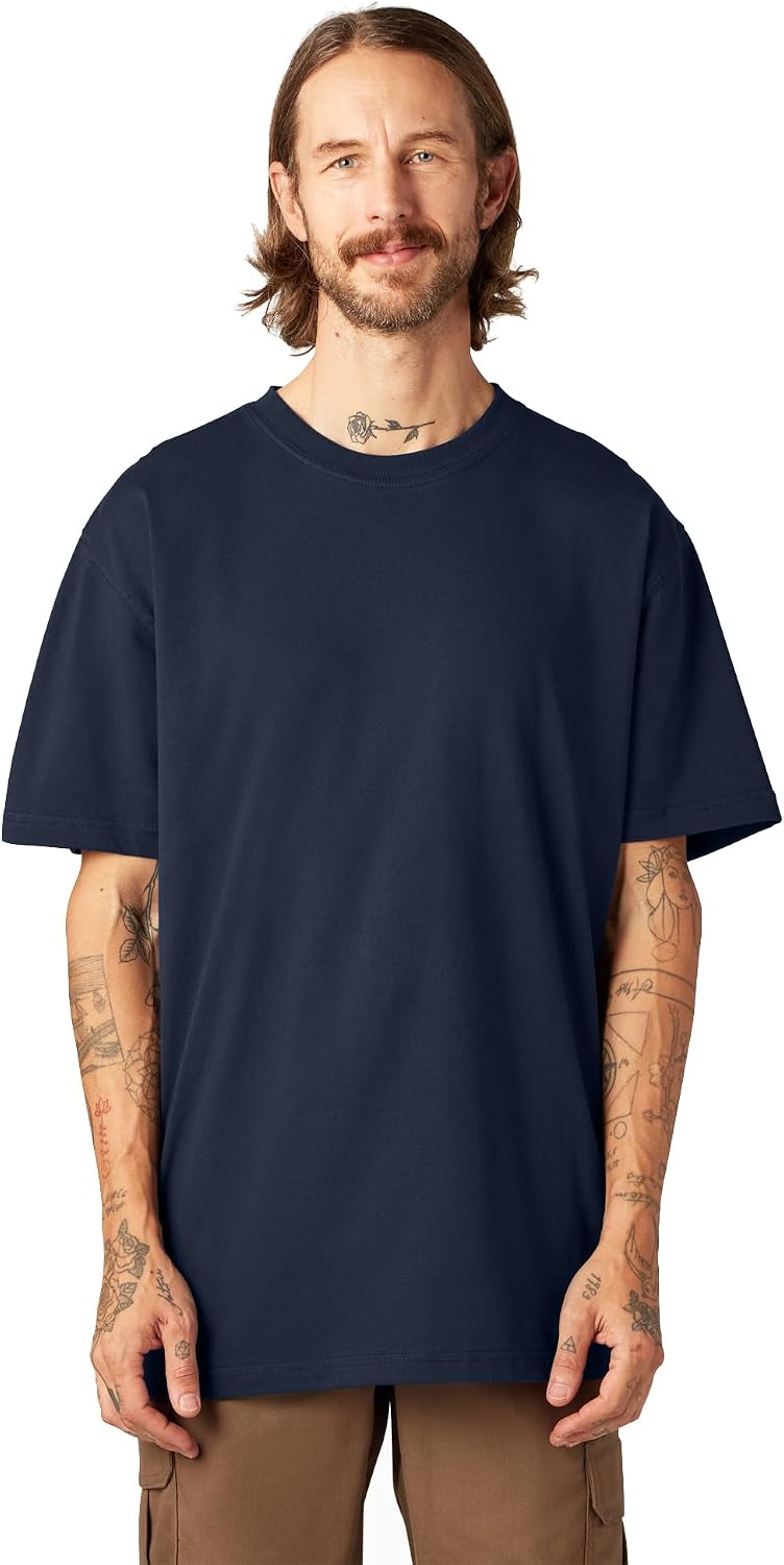 Dickies Men's Short Sleeve Heavyweight Crew Neck