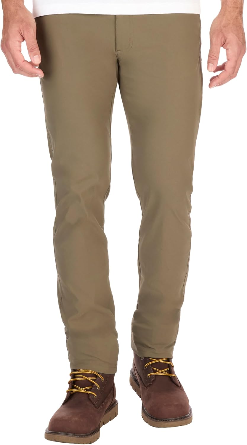 Coleman Men’s Nylon Hiking Pants – Stretch Water-Repellent Outdoor Pants with UPF 50 Sun Protection & Utility Pockets