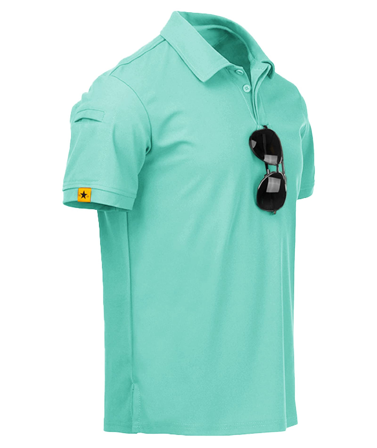 ZITY Mens Polo Shirt Short Sleeve Moisture Wicking Athletic Golf Polos