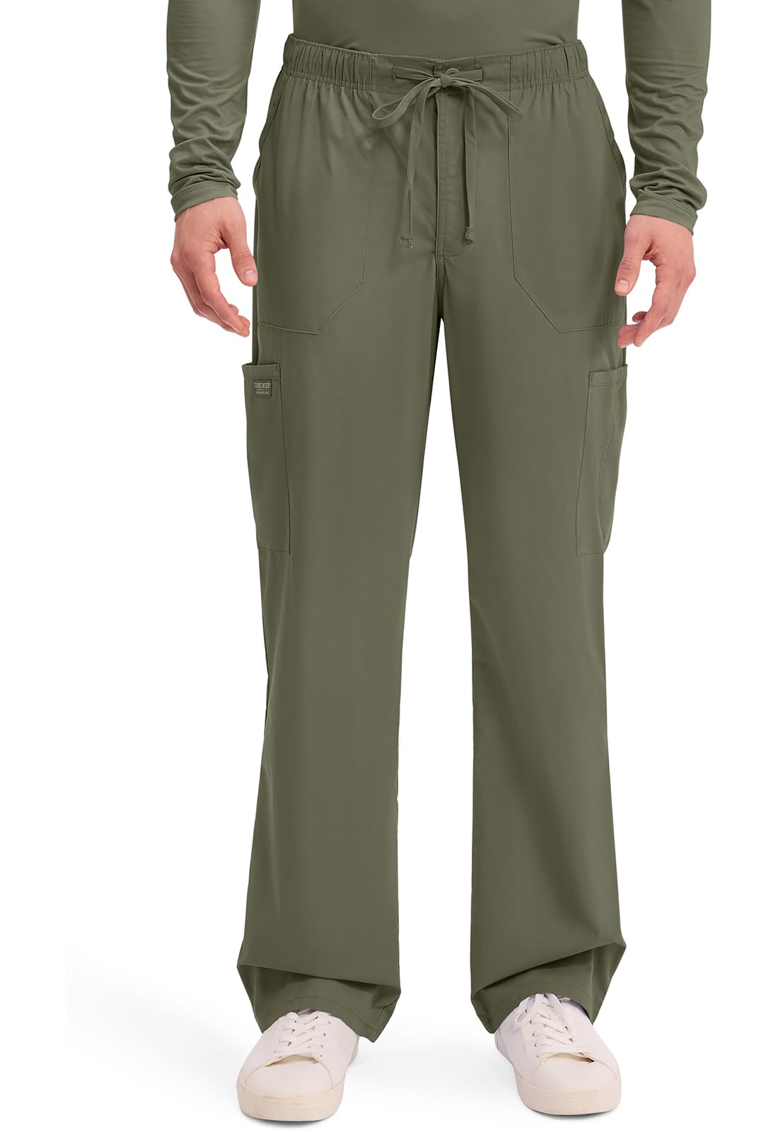 Cherokee WW Professionals Scrubs for Men Tapered Leg Cargo Scrub Pants