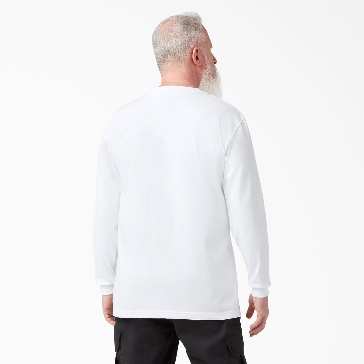 Dickies Men's Heavyweight Long Sleeve Pocket T-Shirt