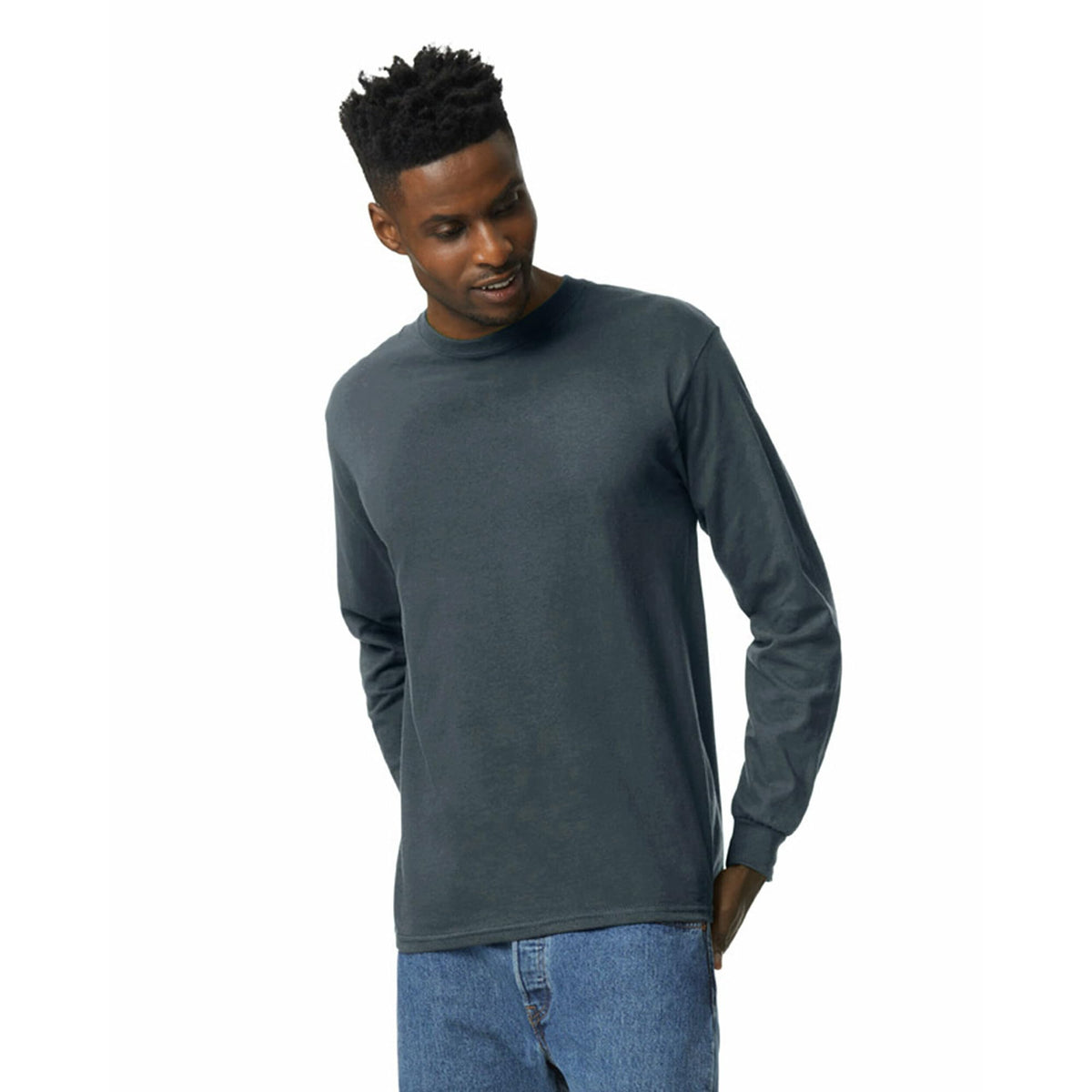 Gildan Adult Ultra Cotton Long Sleeve T-Shirt, Style G2400, Multipack