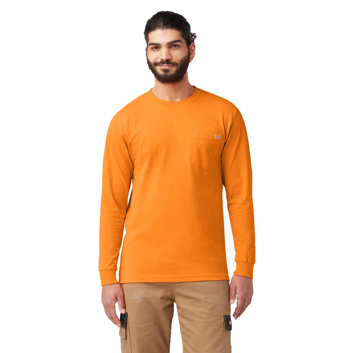 Dickies Mens Long Sleeve Heavyweight Crew Neck