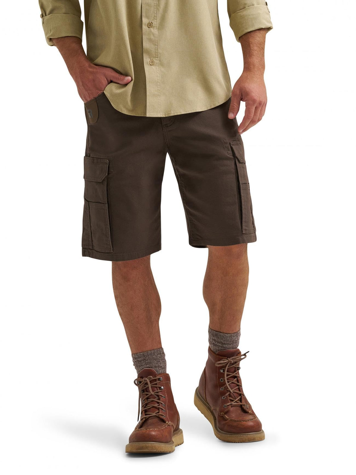 Wrangler Mens Performance Ranger Cargo Short