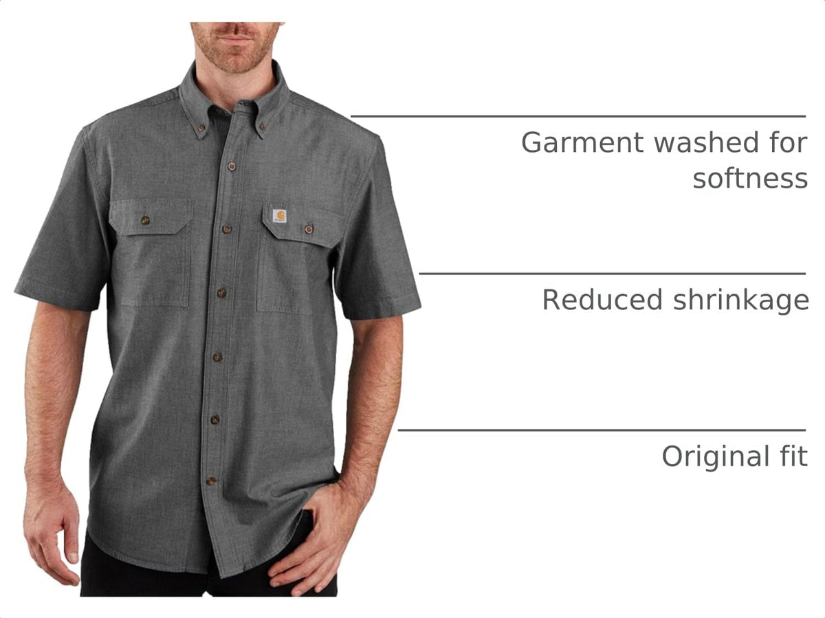 Carhartt Men's 104369 Loose Fit Midweight Shirt
