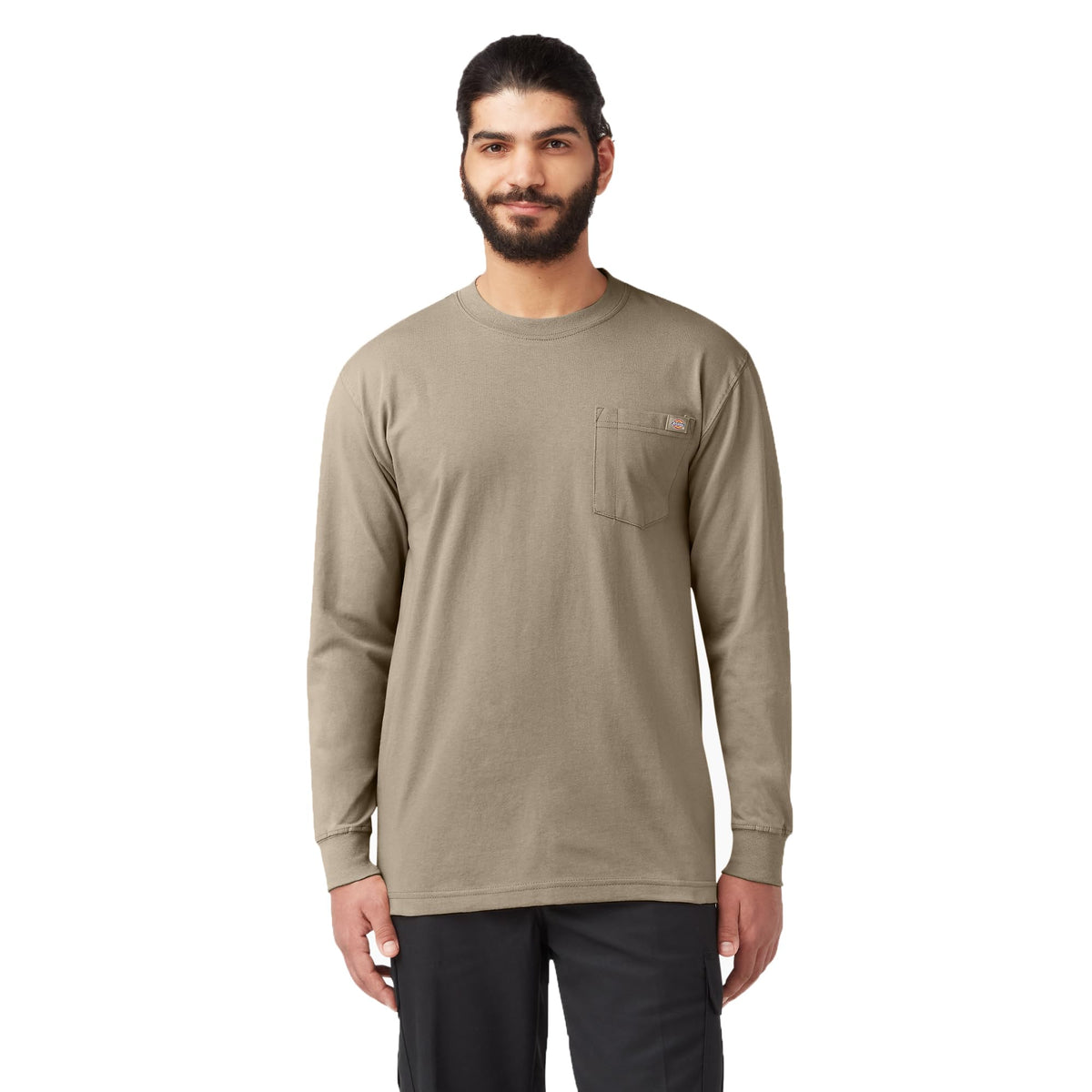 Dickies Mens Long Sleeve Heavyweight Crew Neck