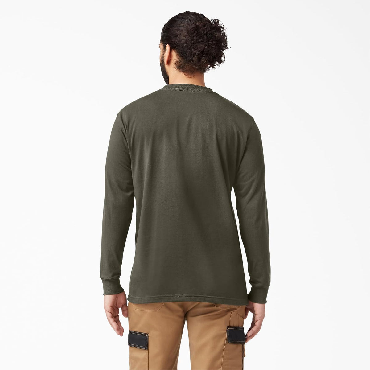 Dickies Mens Long Sleeve Heavyweight Crew Neck