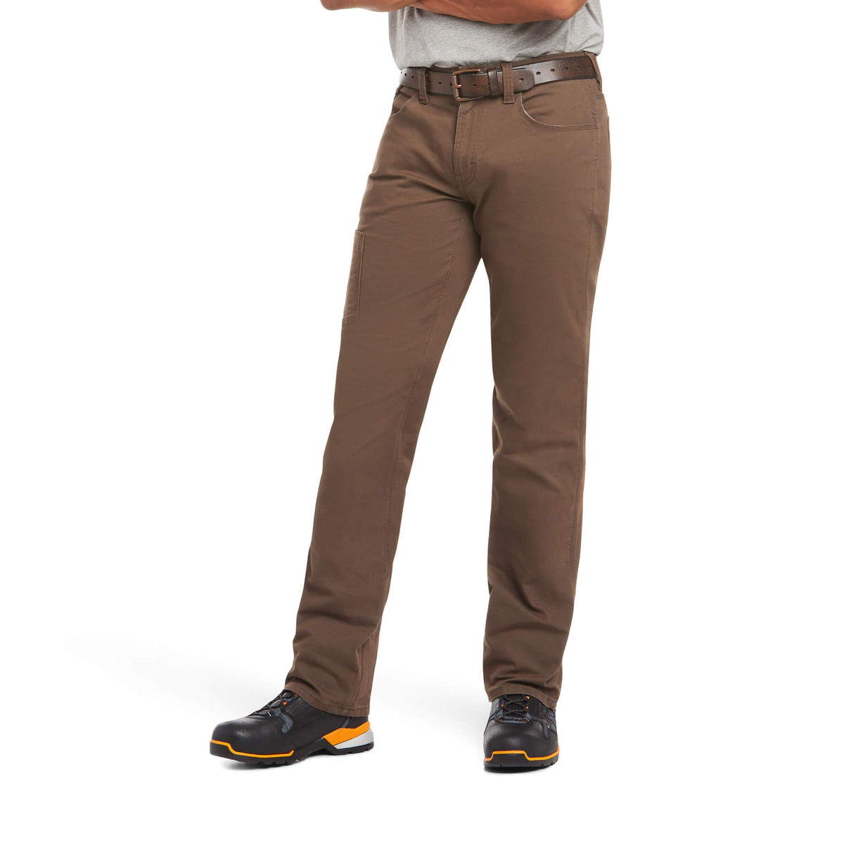 ARIAT Work Men's Rebar M4 Low Rise DuraStretch Made Tough Stackable Straight Leg Pants