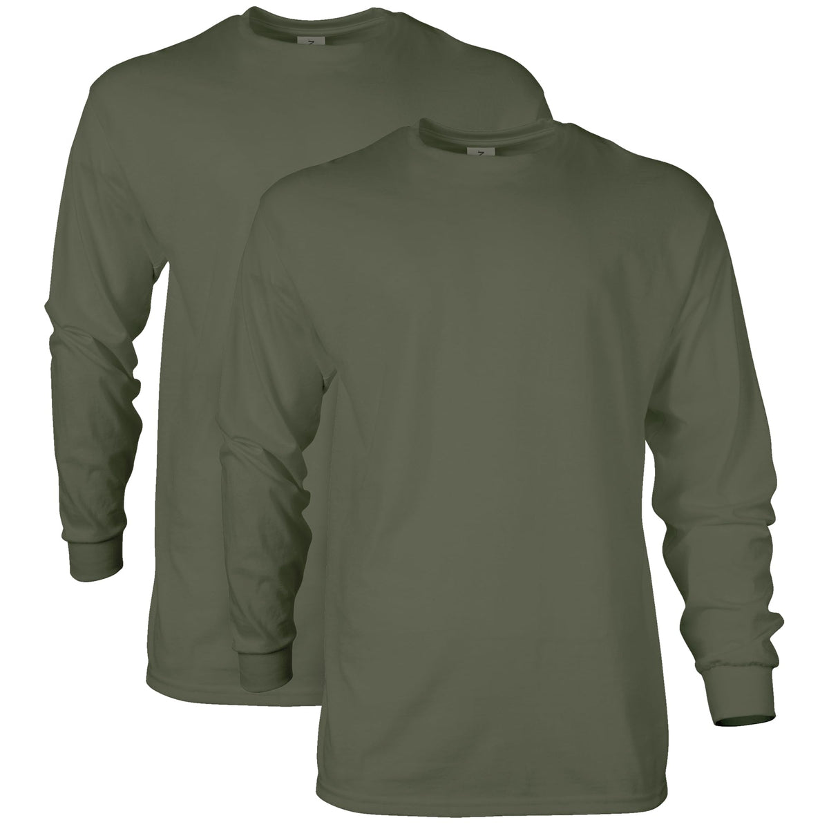 Gildan Adult Ultra Cotton Long Sleeve T-Shirt, Style G2400, Multipack