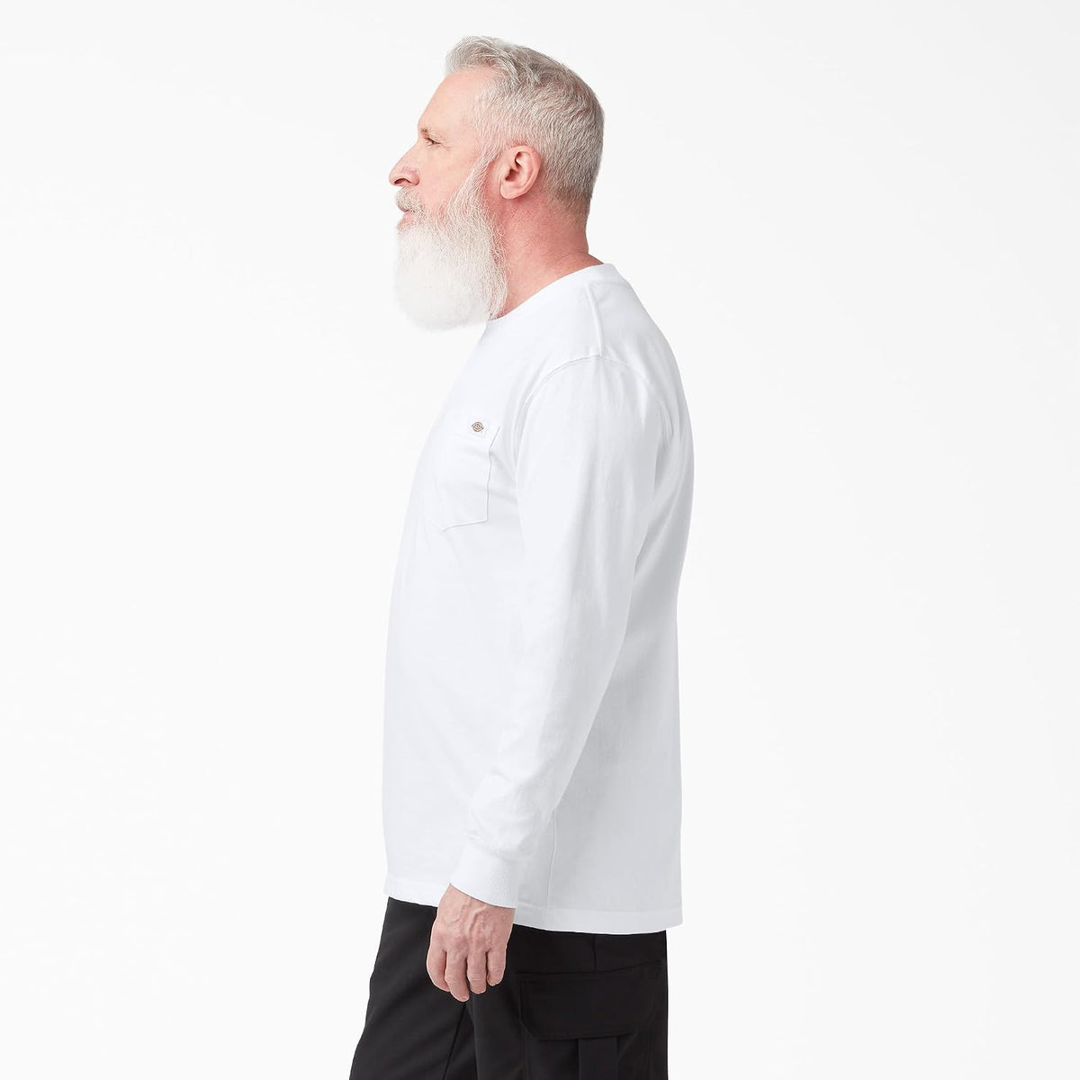 Dickies Men's Heavyweight Long Sleeve Pocket T-Shirt