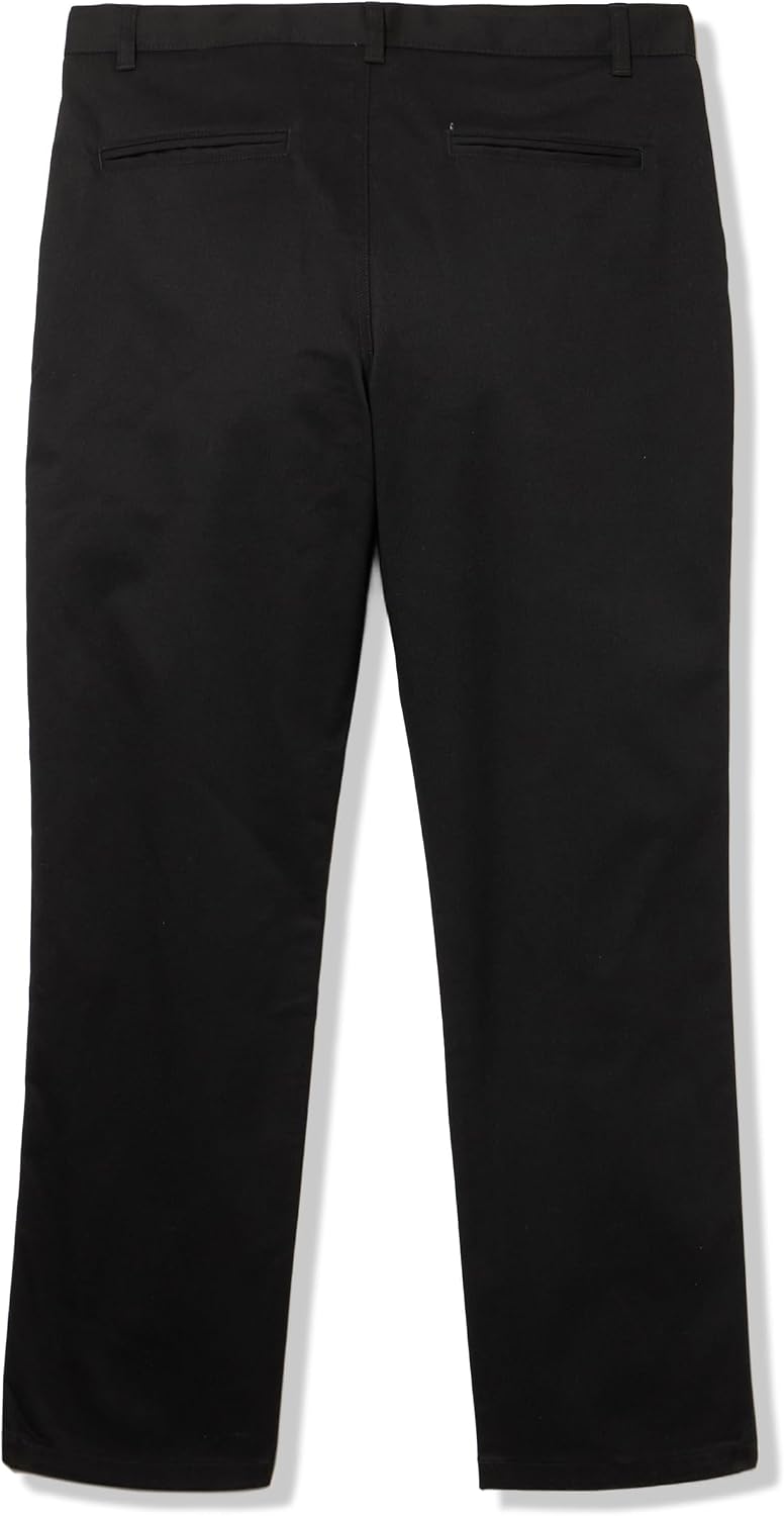 French Toast Men's Straight Fit Stretch Twill Chino Pant