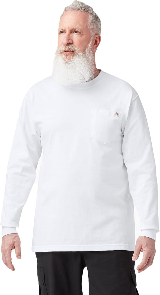 Dickies Men's Heavyweight Long Sleeve Pocket T-Shirt