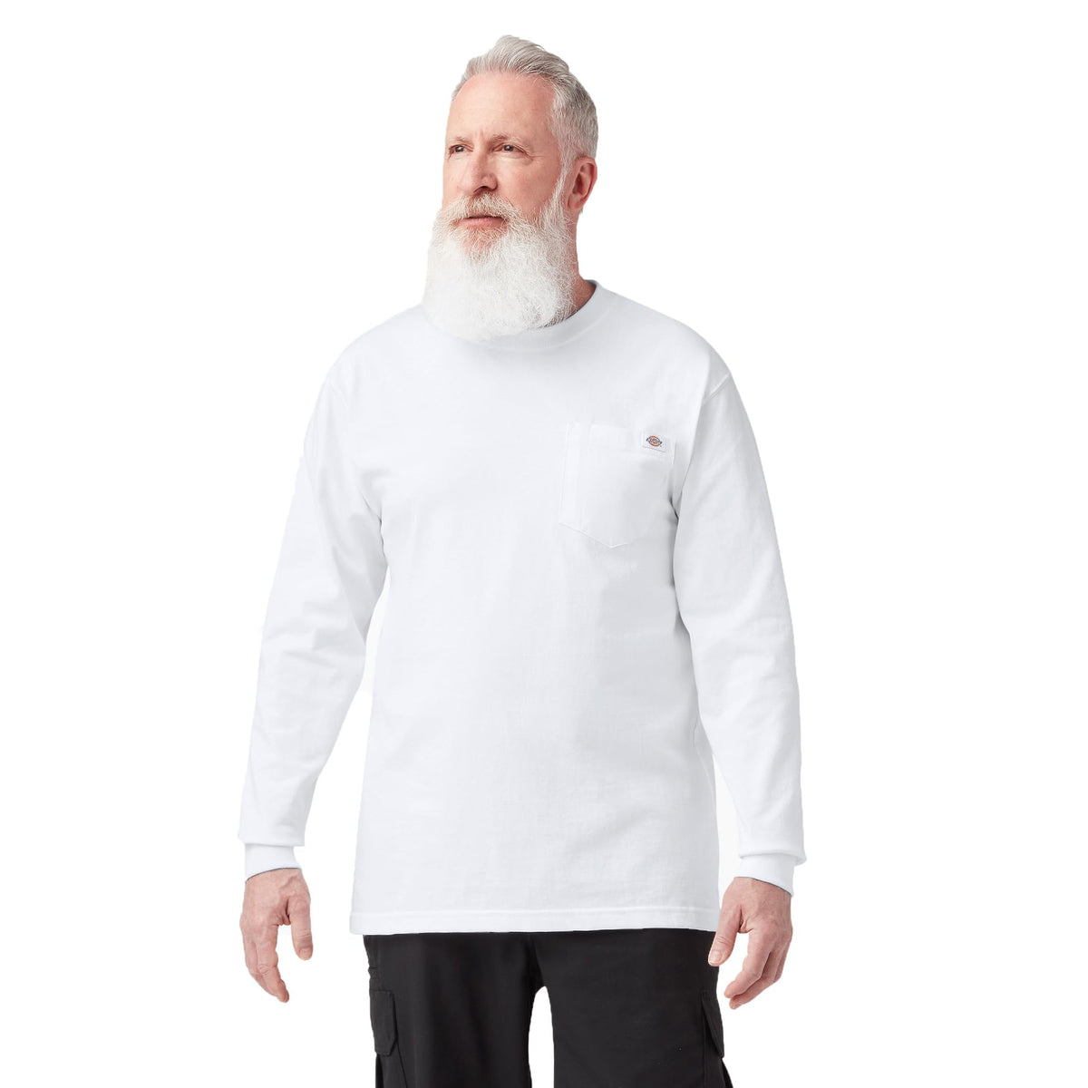 Dickies Mens Long Sleeve Heavyweight Crew Neck