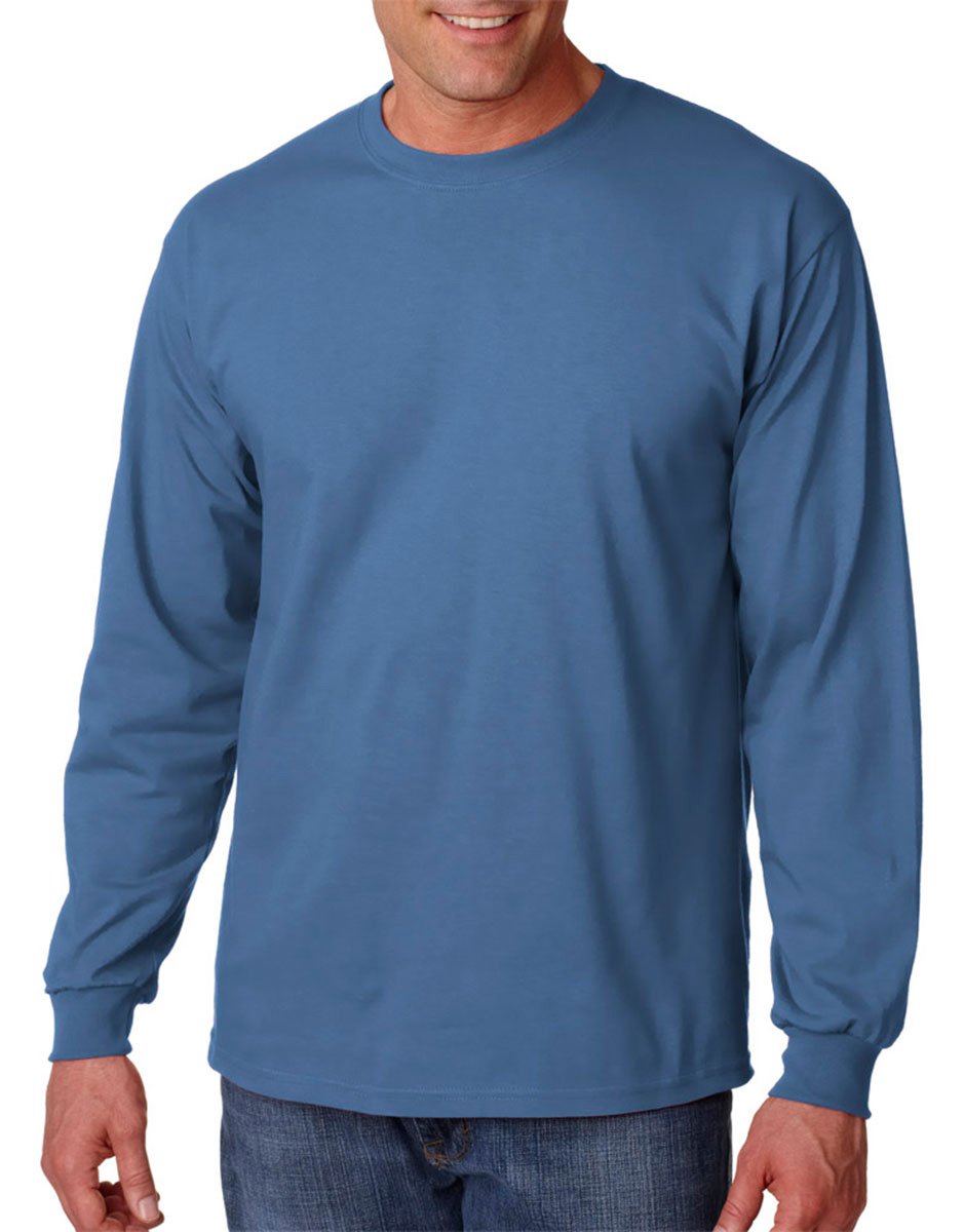 Gildan Adult Ultra Cotton Long Sleeve T-Shirt, Style G2400, Multipack