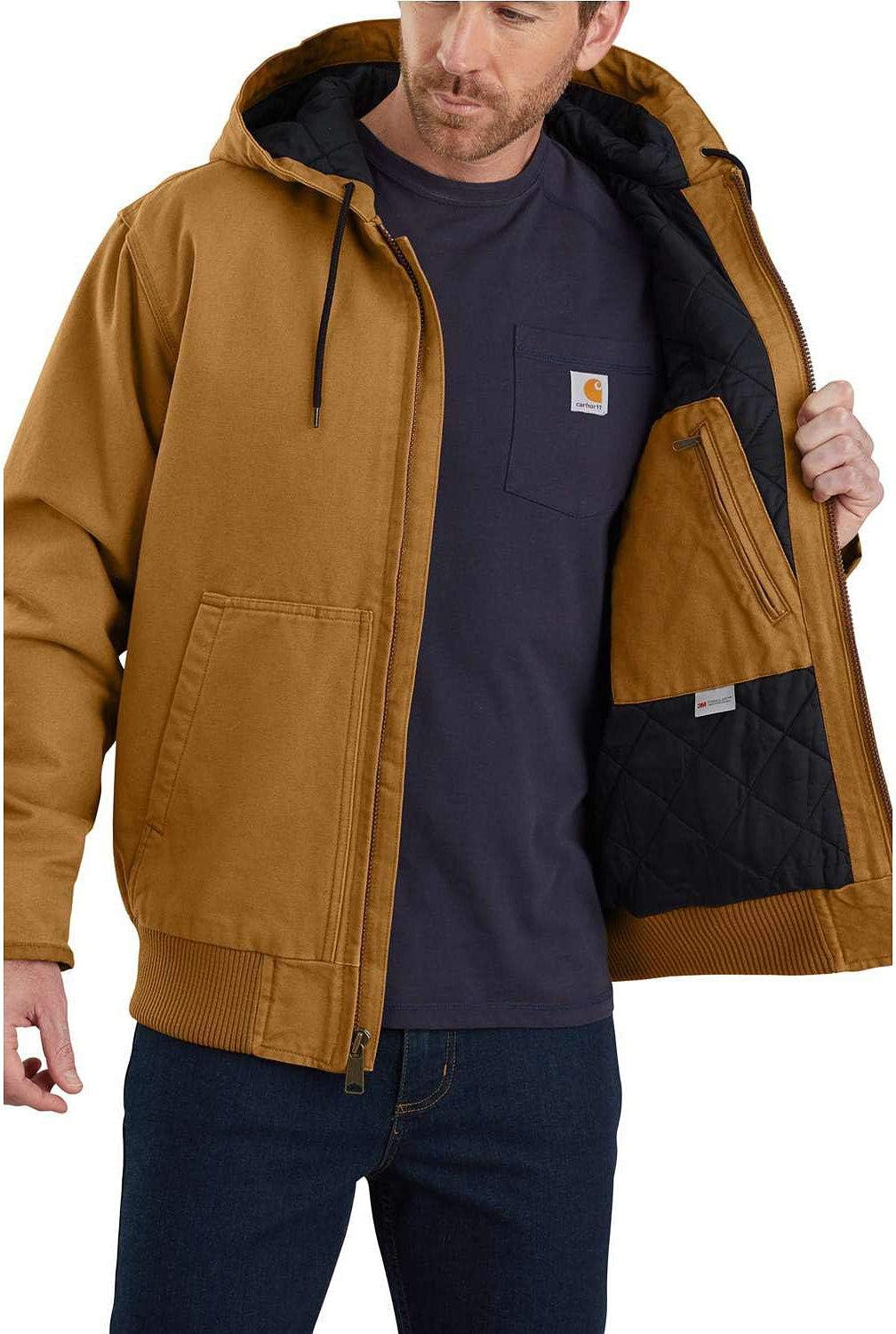 Carhartt Men's Washed Duck Active Jac