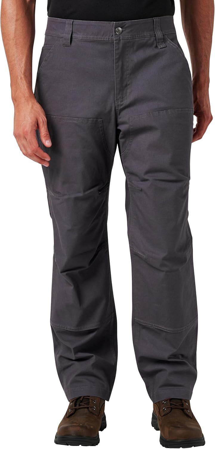 Lucky Brand Men's Men's Double Knee Canvas Work Pant with Inner Comfort Waist