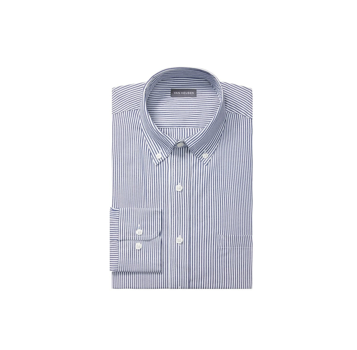 Van Heusen Men's Pinpoint Stripe