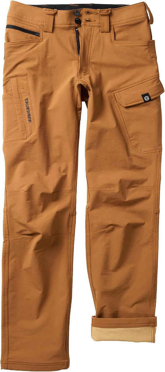 TRUEWERK Men's T2 WerkPant - Three-Season Work Pants, 4-Way Stretch