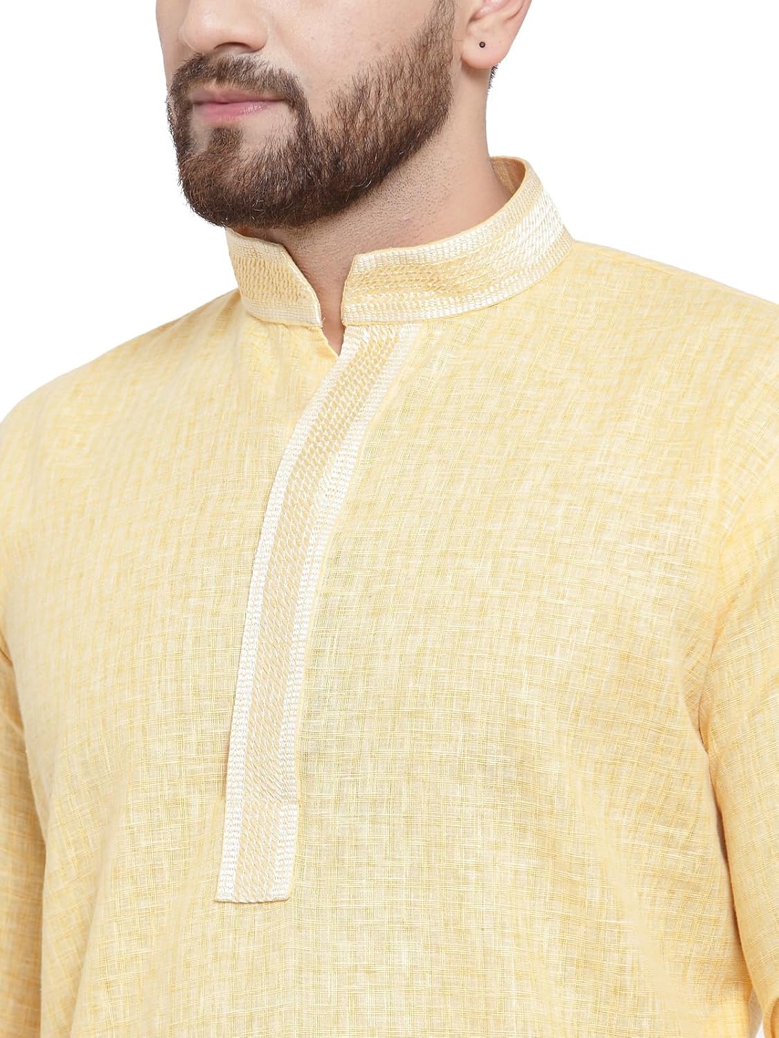 Maple Clothing Kurta Pajama Printed Cotton Indian Apparel for Men Bollywood Outfit