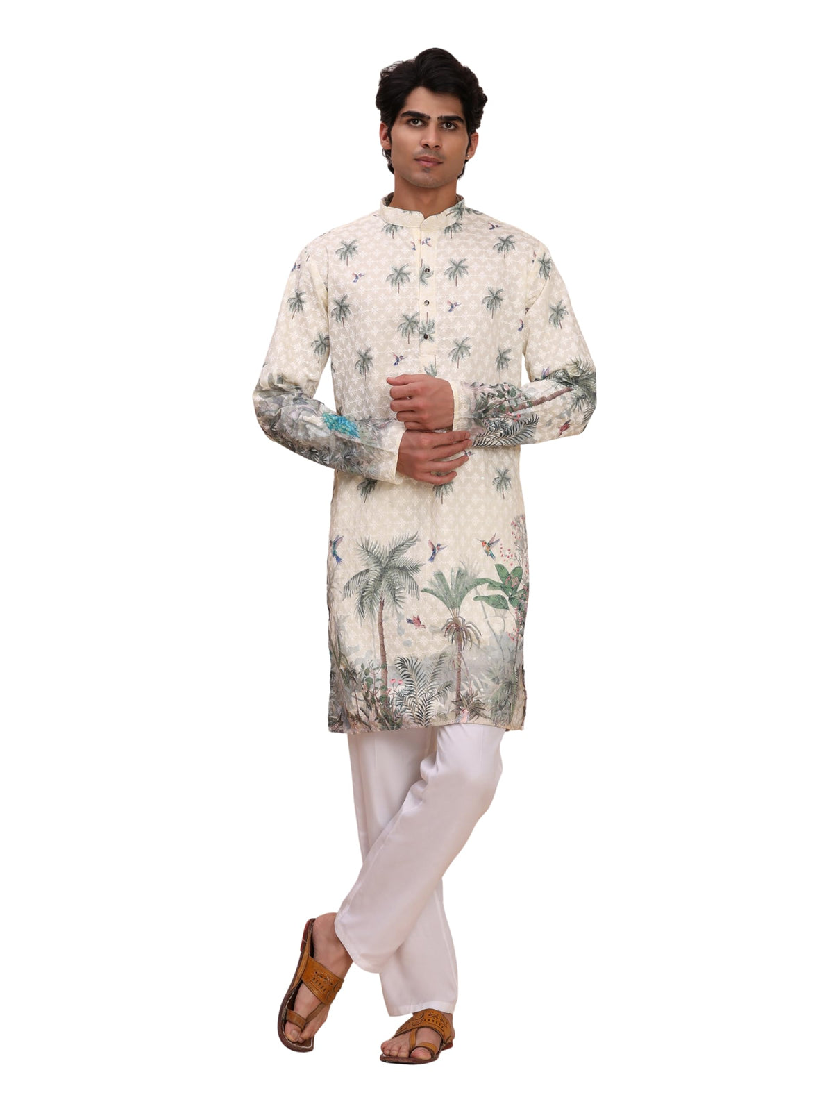 Pro-Ethic Style Developer Mens Indian Traditional Cotton Kurta Sets, Men Kurta Set Indian Wedding Dress (A-125)