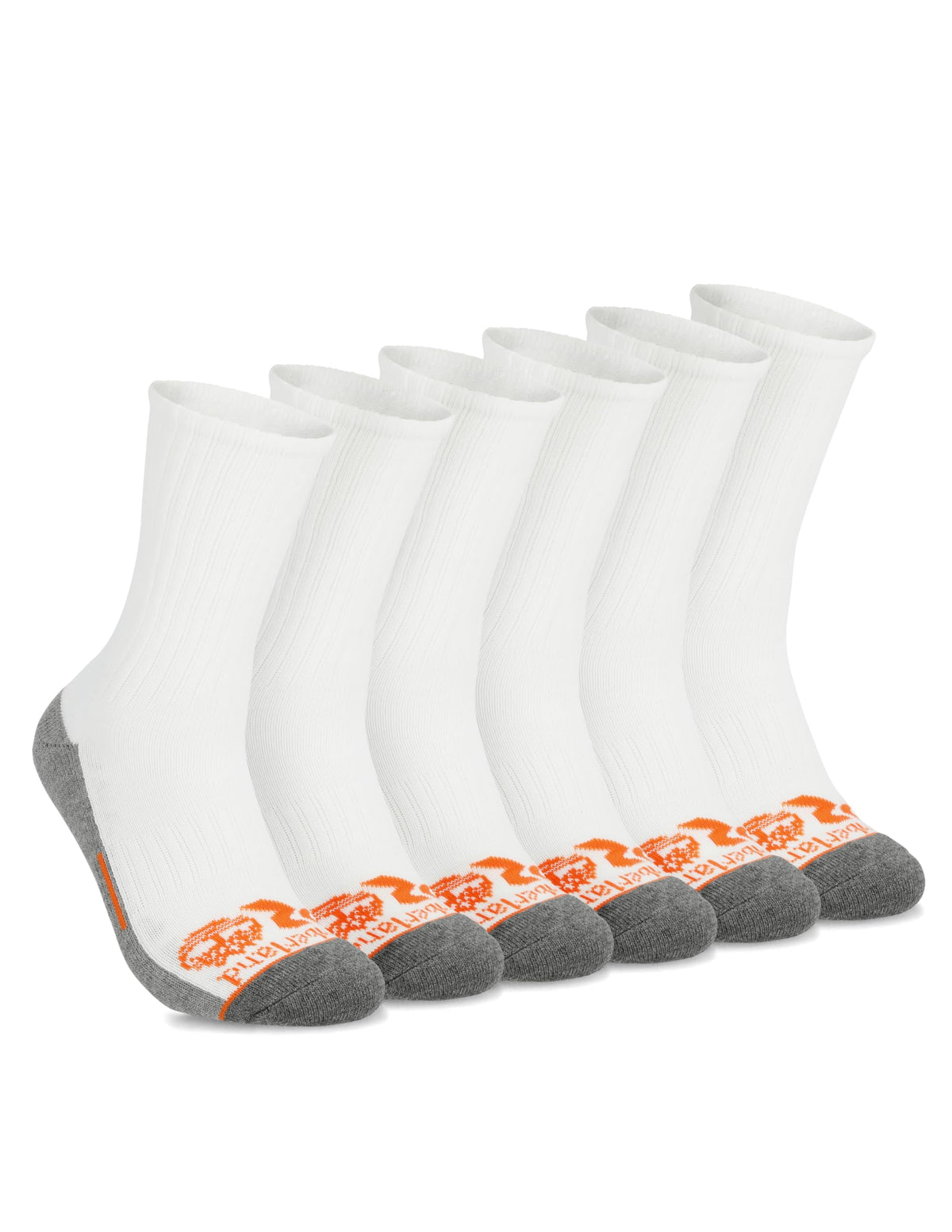 Timberland PRO Mens Sorbtek Moisture Control Mens Socks, Arch Support, Cushioned Footbed (Size 7-12; 6 Pairs) set