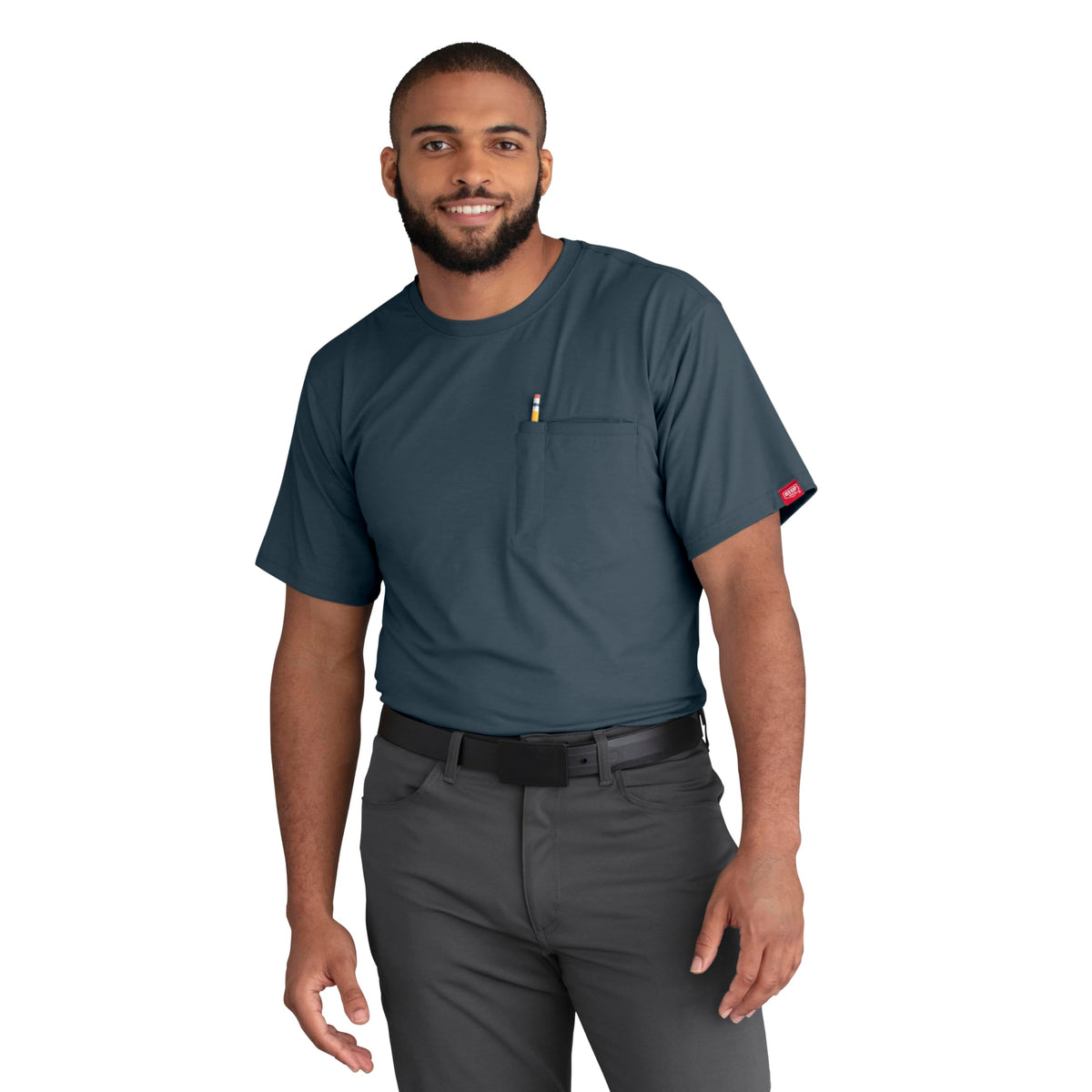 Red Kap Men's Cooling Short Sleeve Pocket Tee