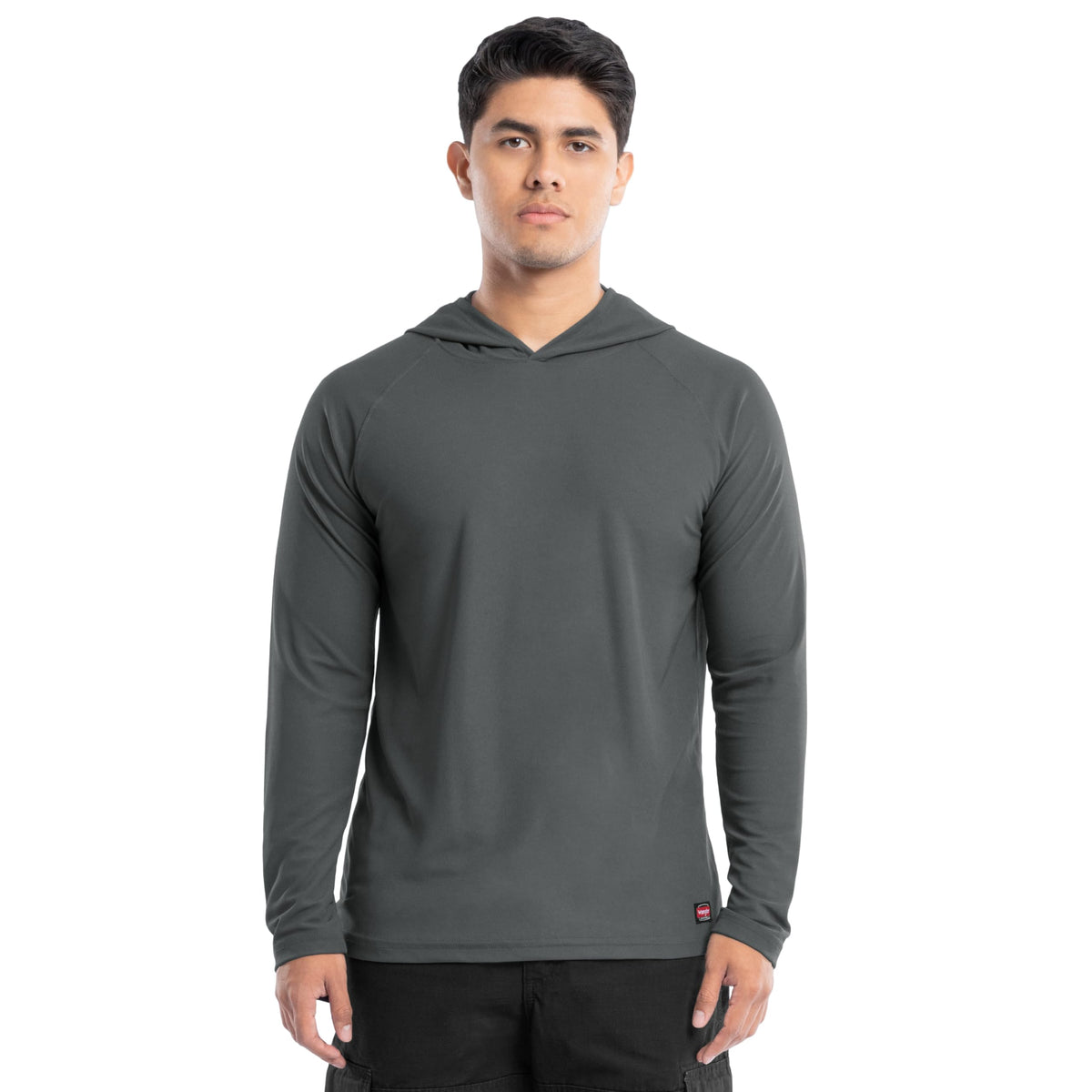 Wrangler Men's Long Sleeve Upf 40 Performance Raglan Hoodie