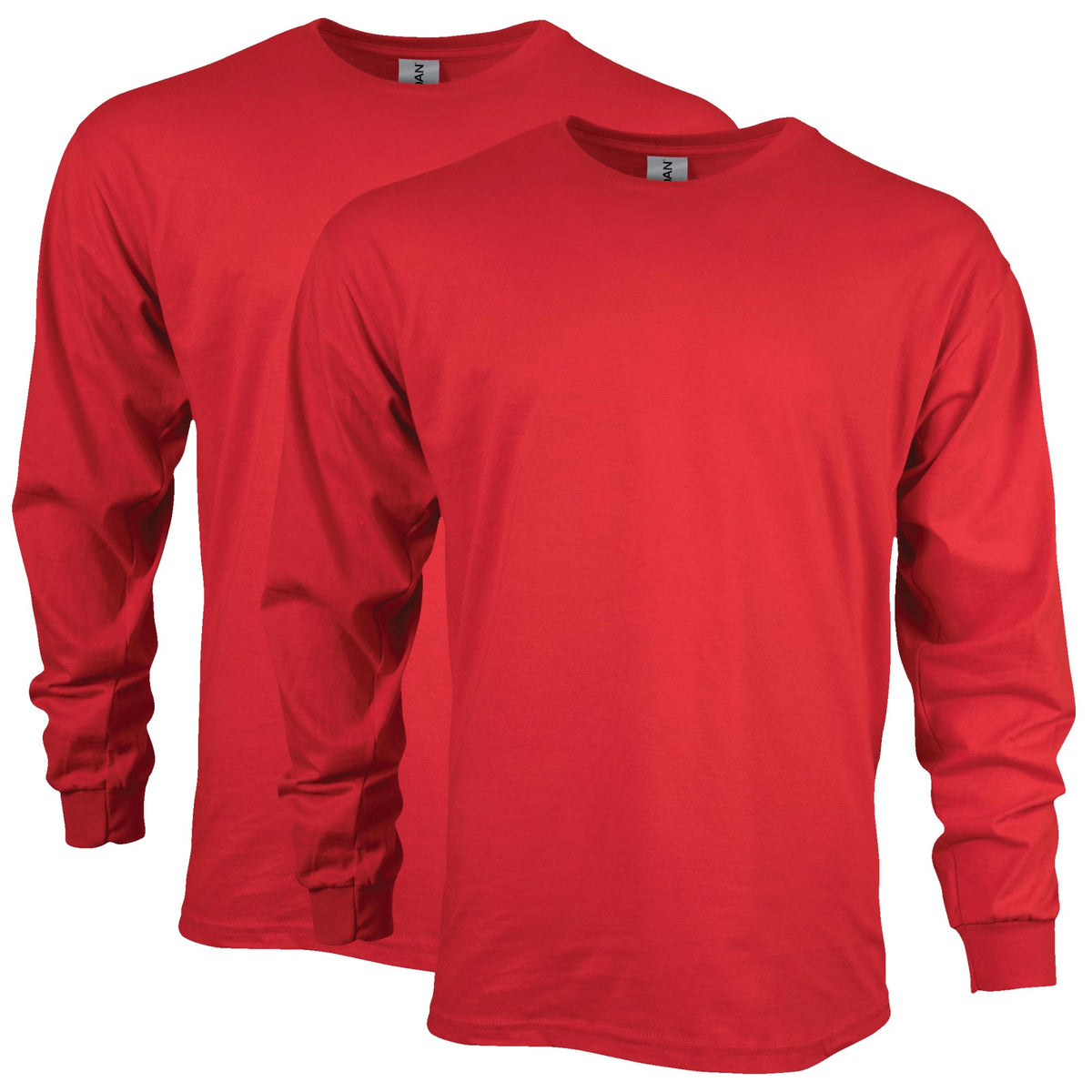 Gildan Adult Ultra Cotton Long Sleeve T-Shirt, Style G2400, Multipack
