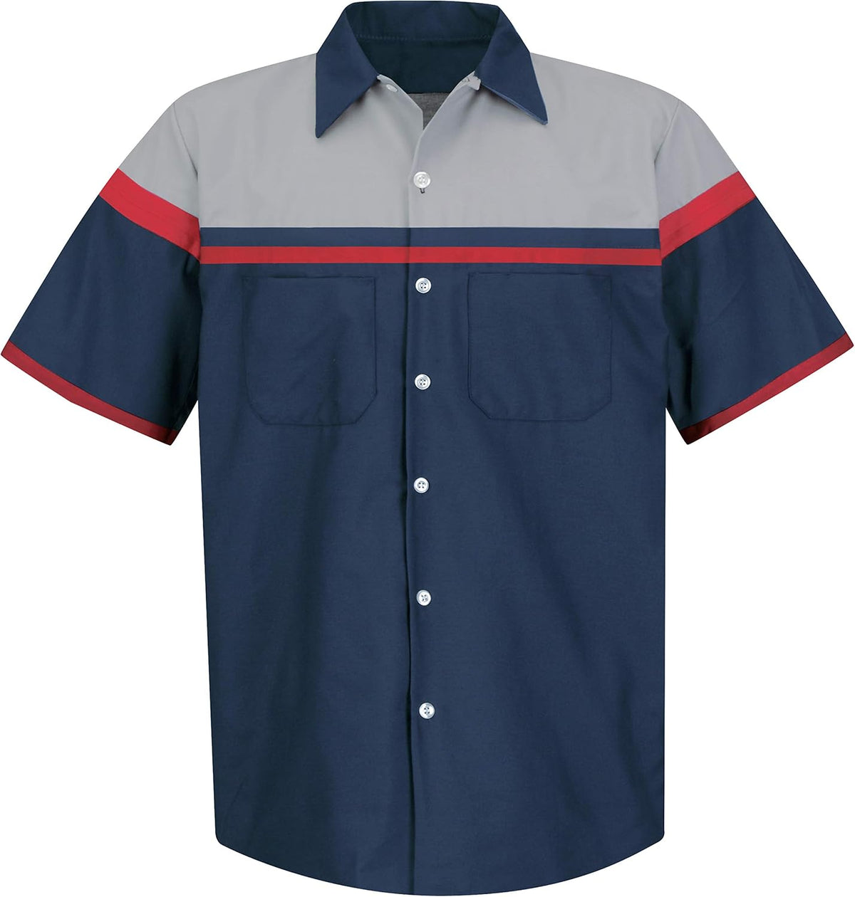 Red Kap Men's Performance Tech Short Sleeve Work Shirt