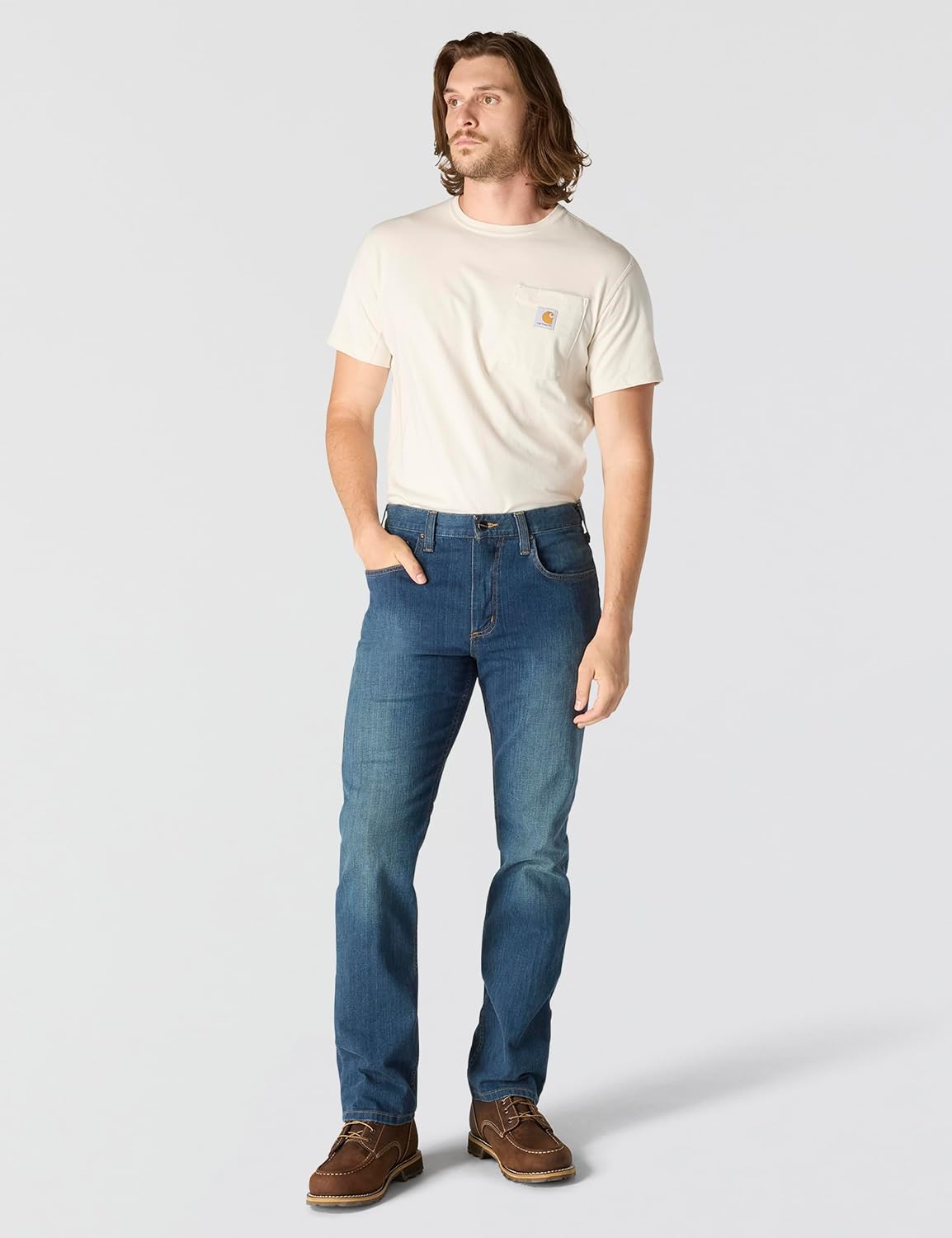Carhartt Men's Relaxed Straight Rugged Flex® Jean
