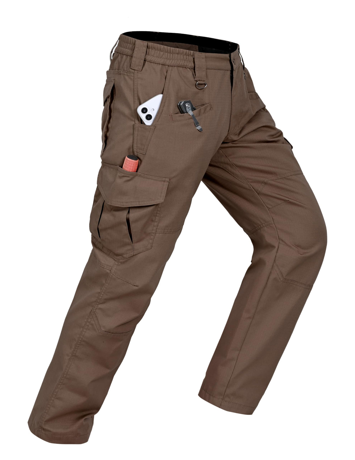 CNBQDD Mens Work Pants Cargo Tactical Construction for Men Ripstop Waterproof Lightweight Outdoor Hiking with Pockets