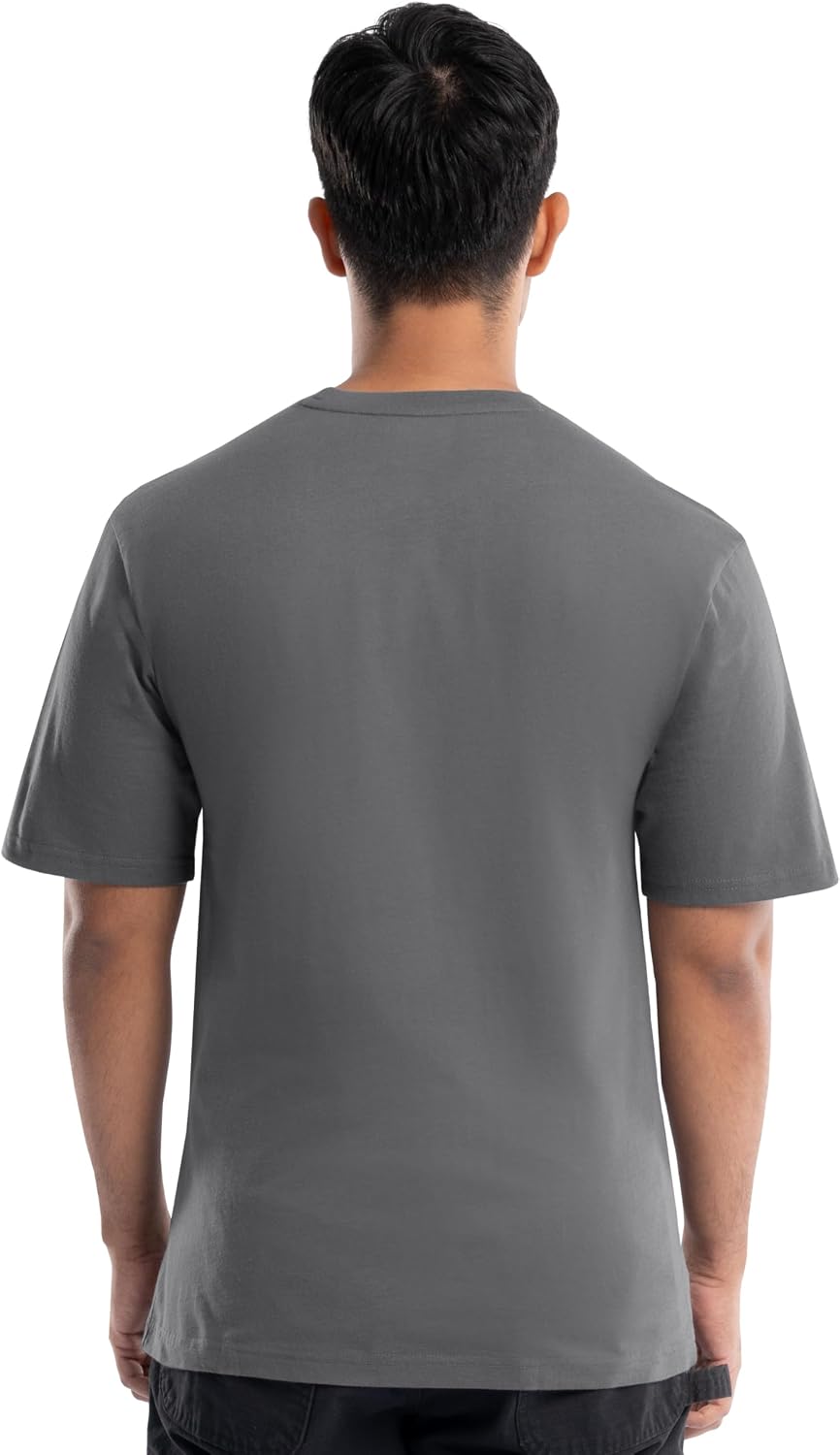 Wrangler Men's Classic Core Short Sleeve Pocket T-Shirt, 2-Pack