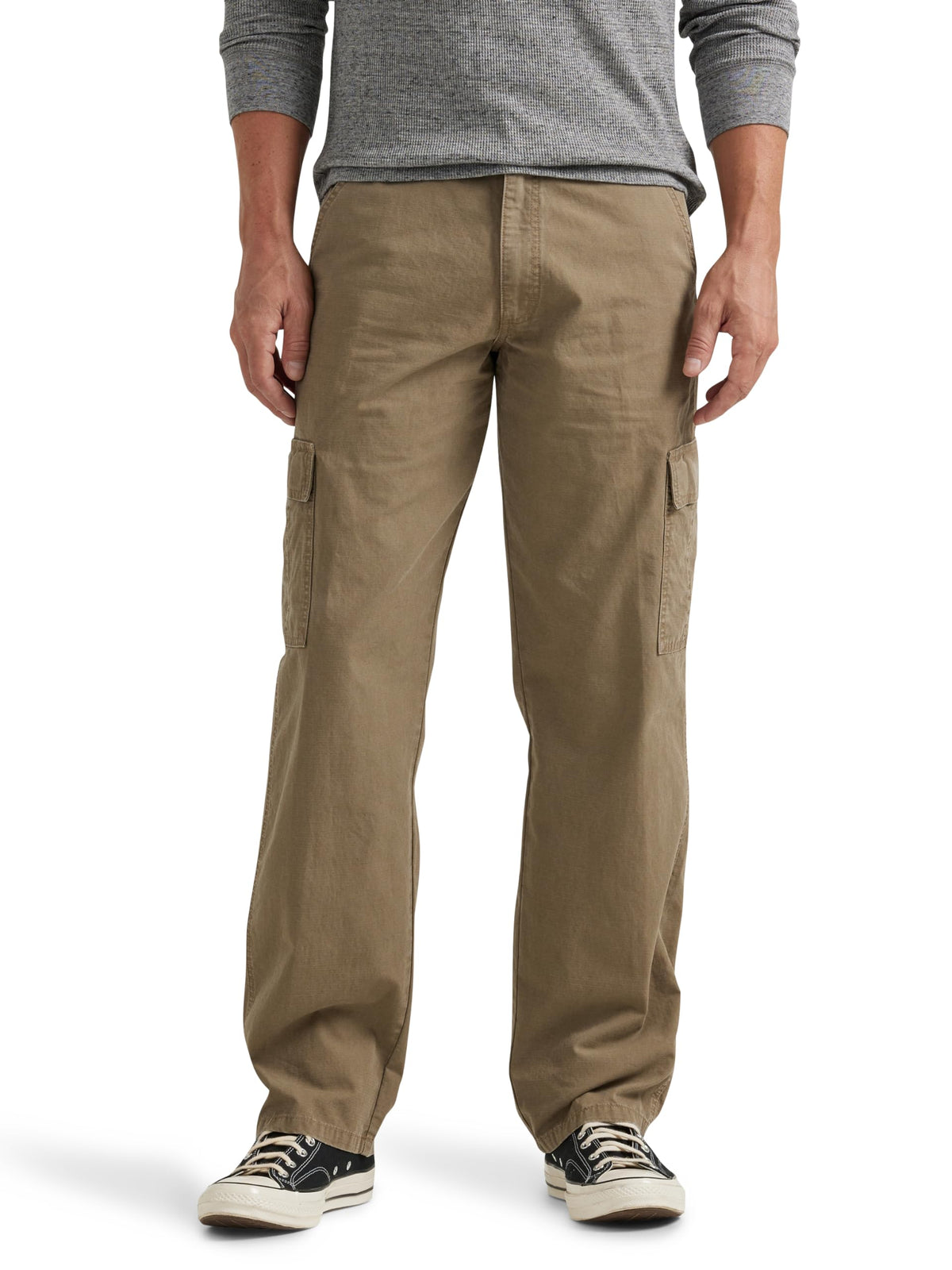 Wrangler Authentics Men's Twill Relaxed Fit Cargo Pant (Logan)