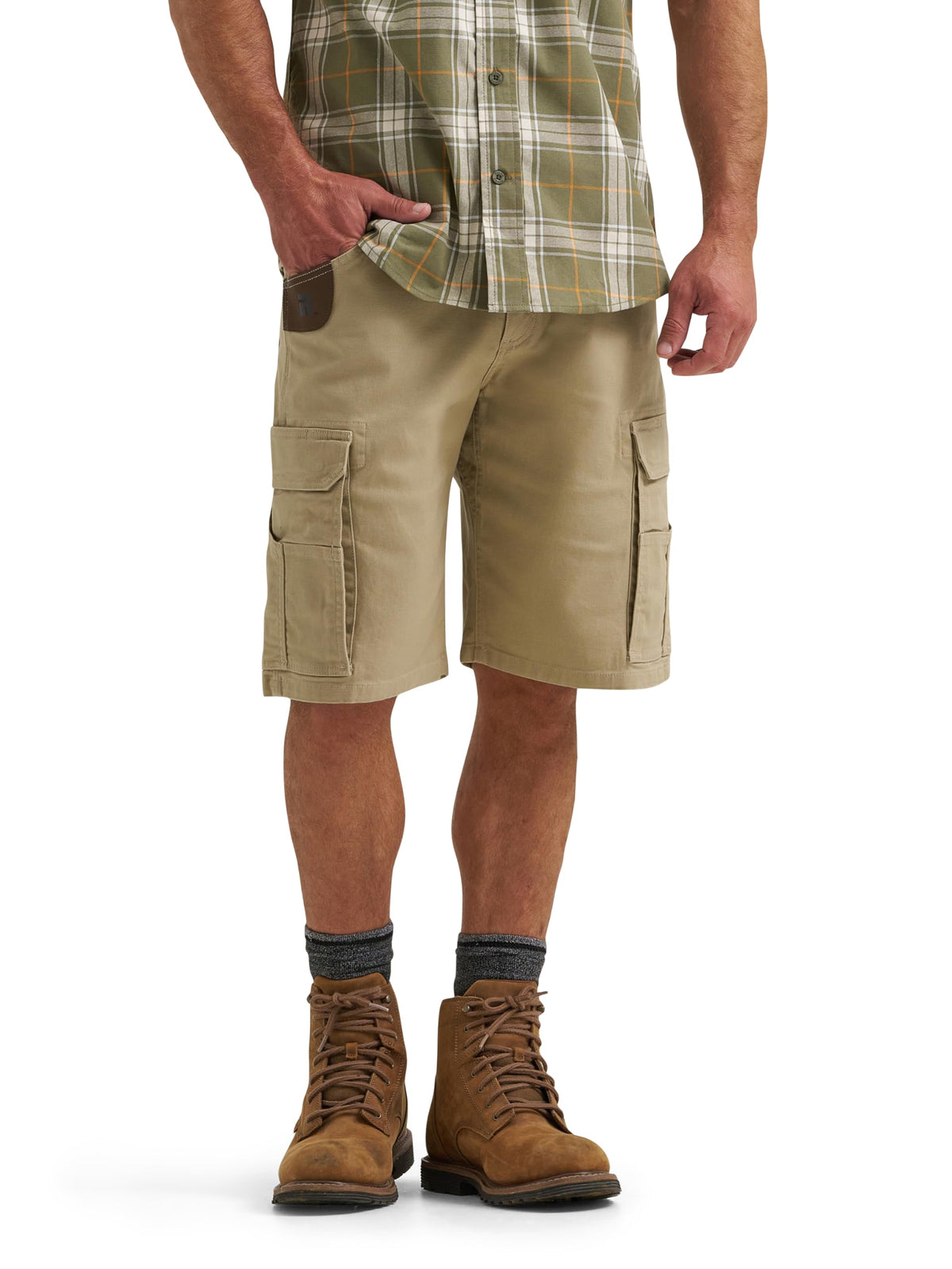 Wrangler Mens Performance Ranger Cargo Short