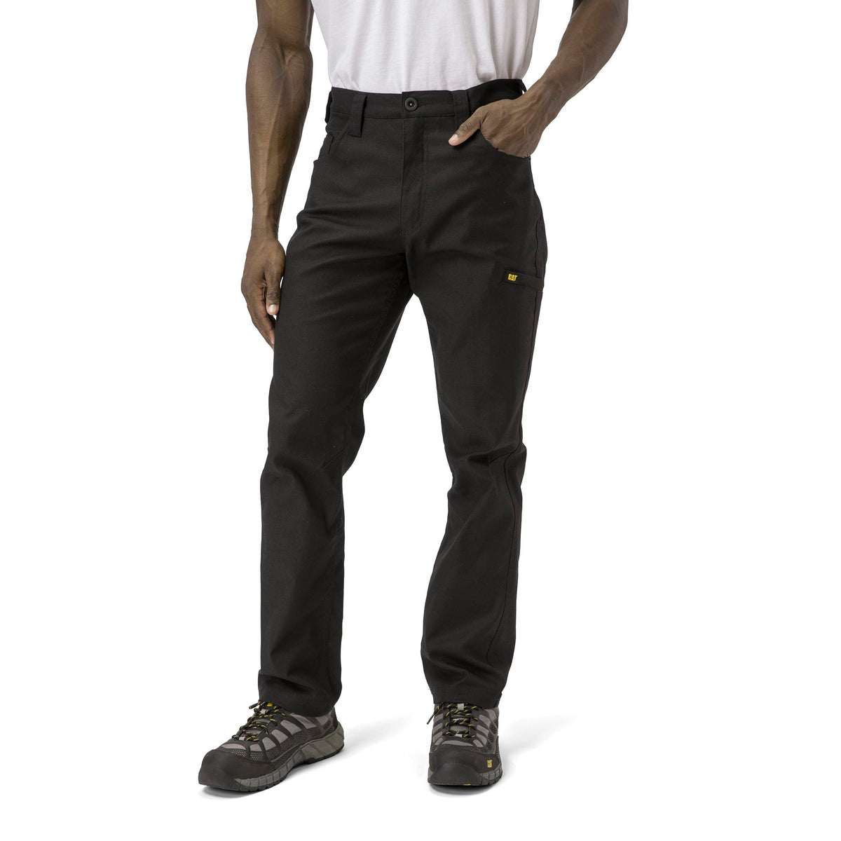 CAT Workwear Men's 1080038 Stretch Canvas Straight Fit Utility Pant