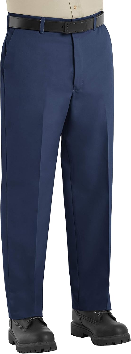 Red Kap Men's Red-E-Prest Work Pant - Wrinkle Free Workwear for Mechanics, Breathable and Durable, Front & Hip Pockets