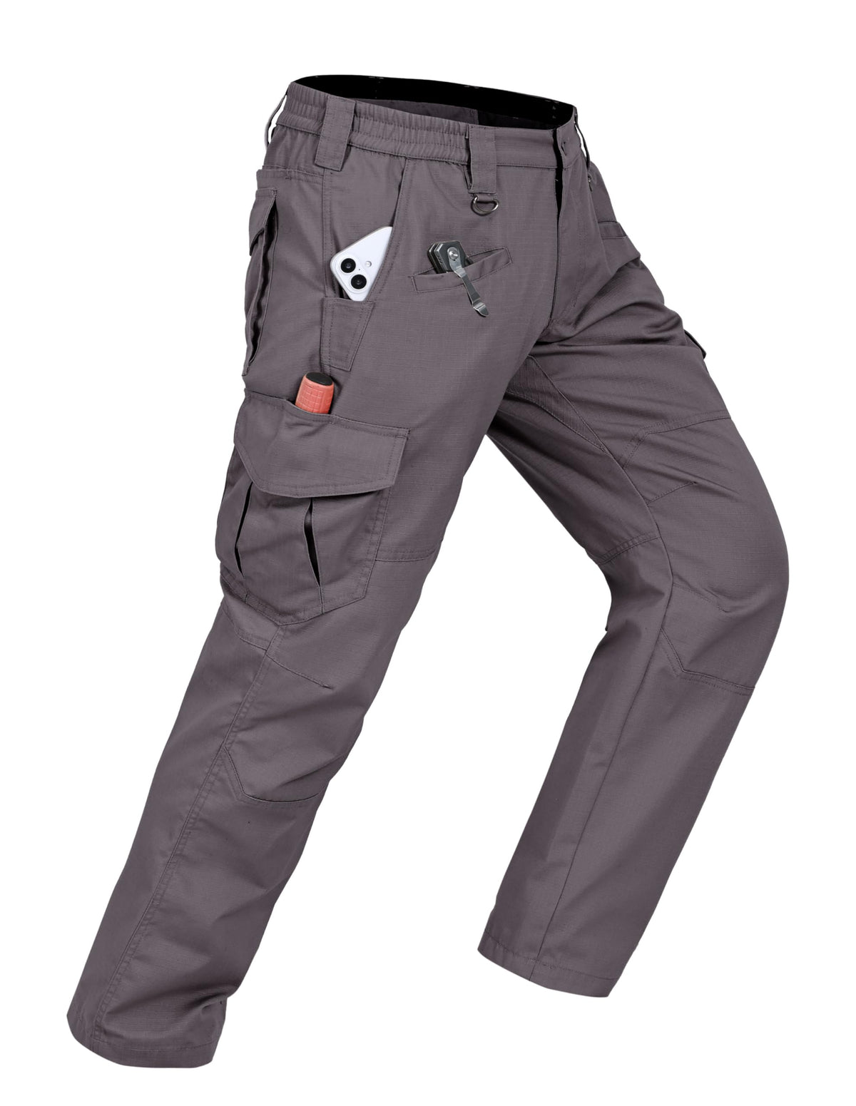 CNBQDD Mens Work Pants Cargo Tactical Construction for Men Ripstop Waterproof Lightweight Outdoor Hiking with Pockets