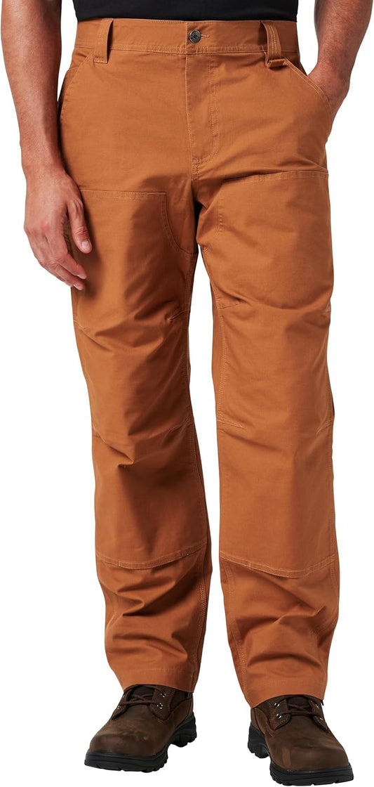 Lucky Brand Men's Men's Double Knee Canvas Work Pant with Inner Comfort Waist