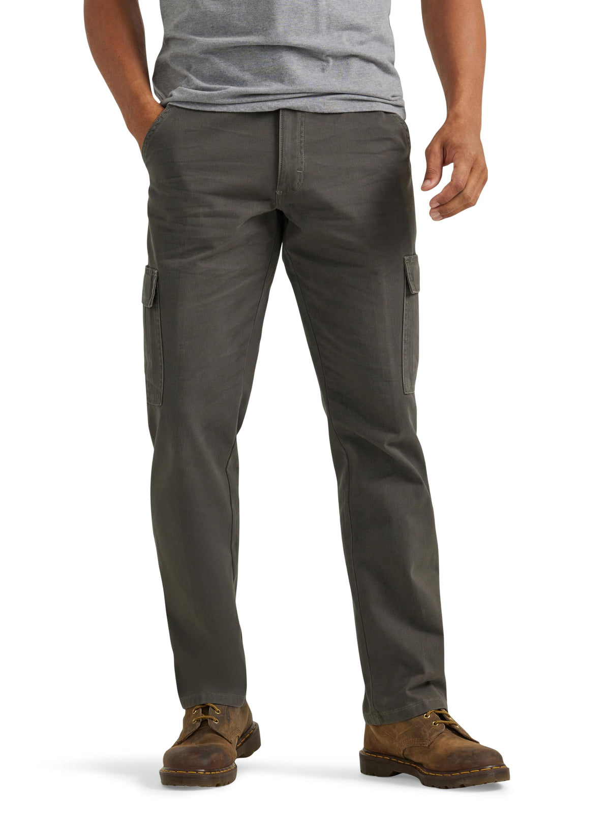 Wrangler Authentics Men's Twill Relaxed Fit Cargo Pant (Logan)