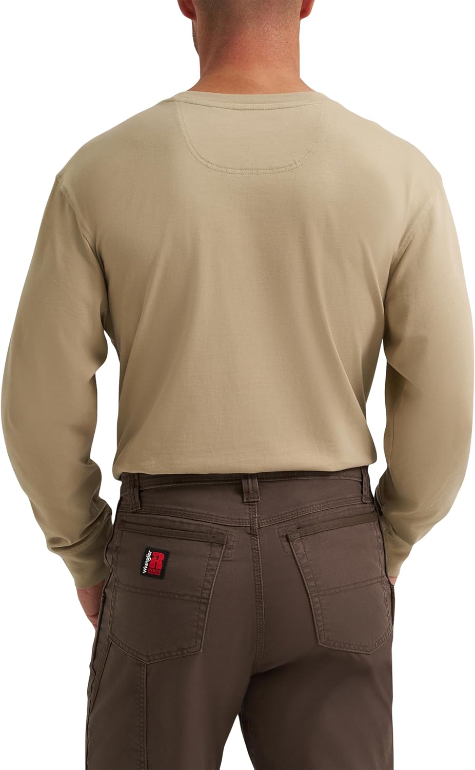 Wrangler Riggs Workwear Men's Long Sleeve Crew Tee