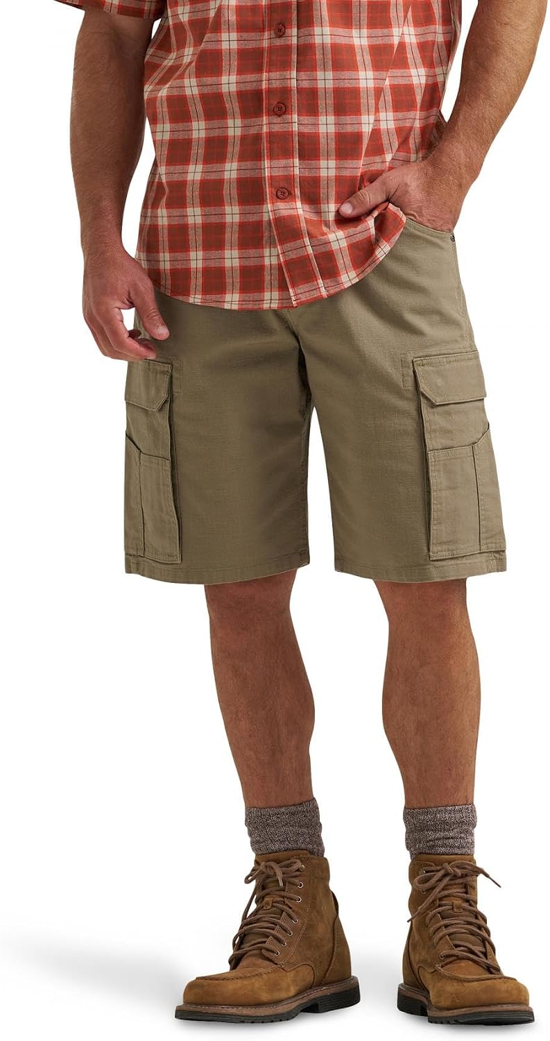 Wrangler Mens Performance Ranger Cargo Short