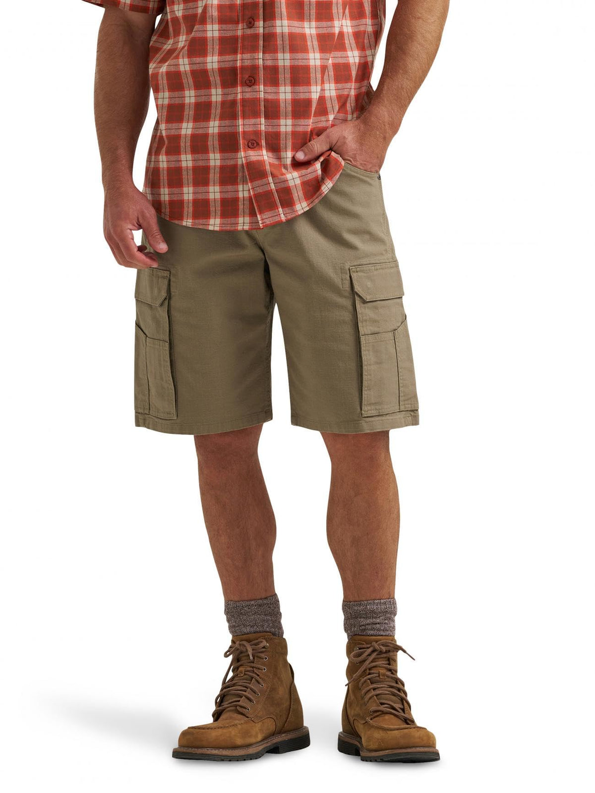 Wrangler Mens Performance Ranger Cargo Short