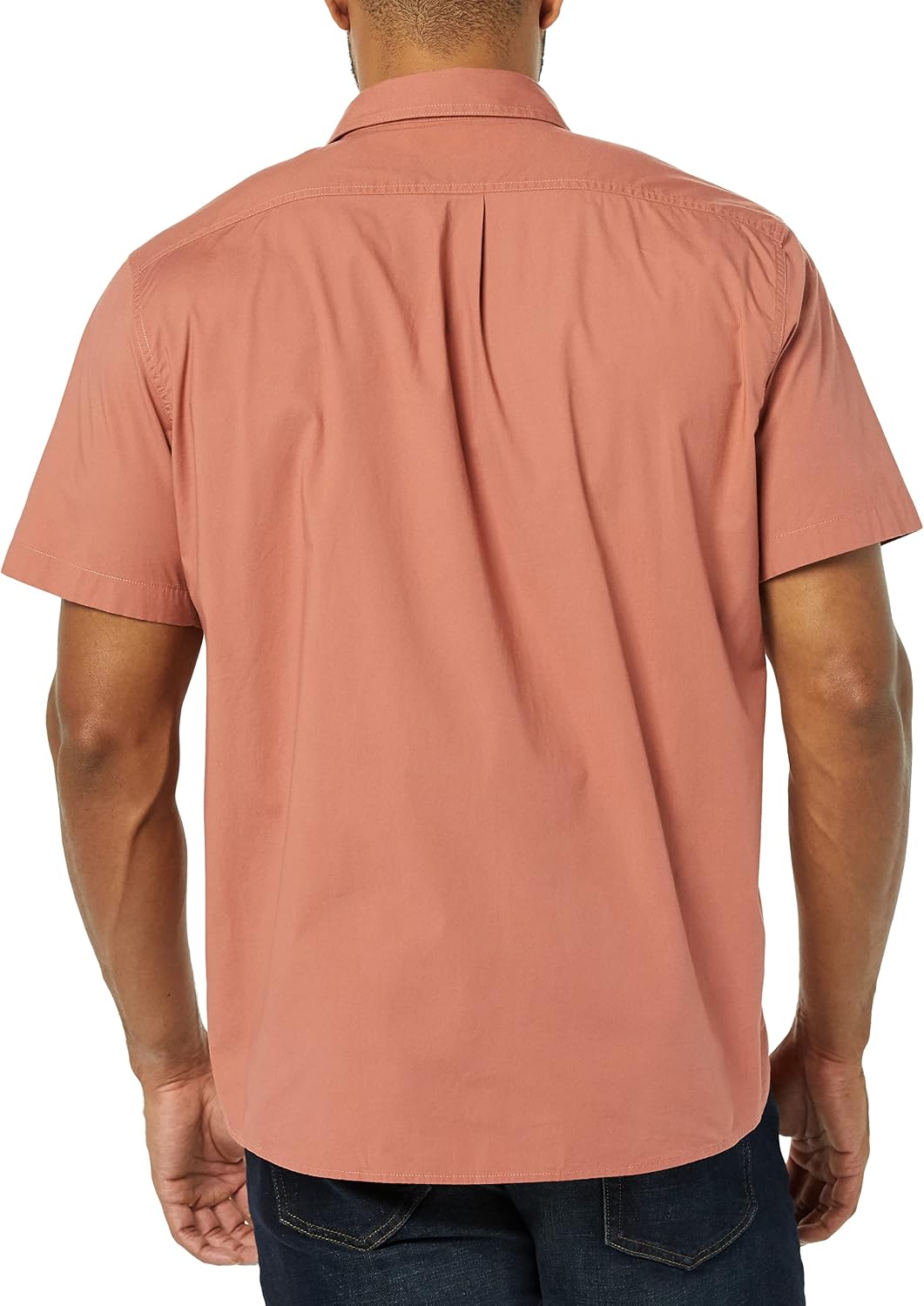 Amazon Essentials Men's Standard-Fit Short-Sleeve Two-Pocket Utility Shirt (Previously Goodthreads)