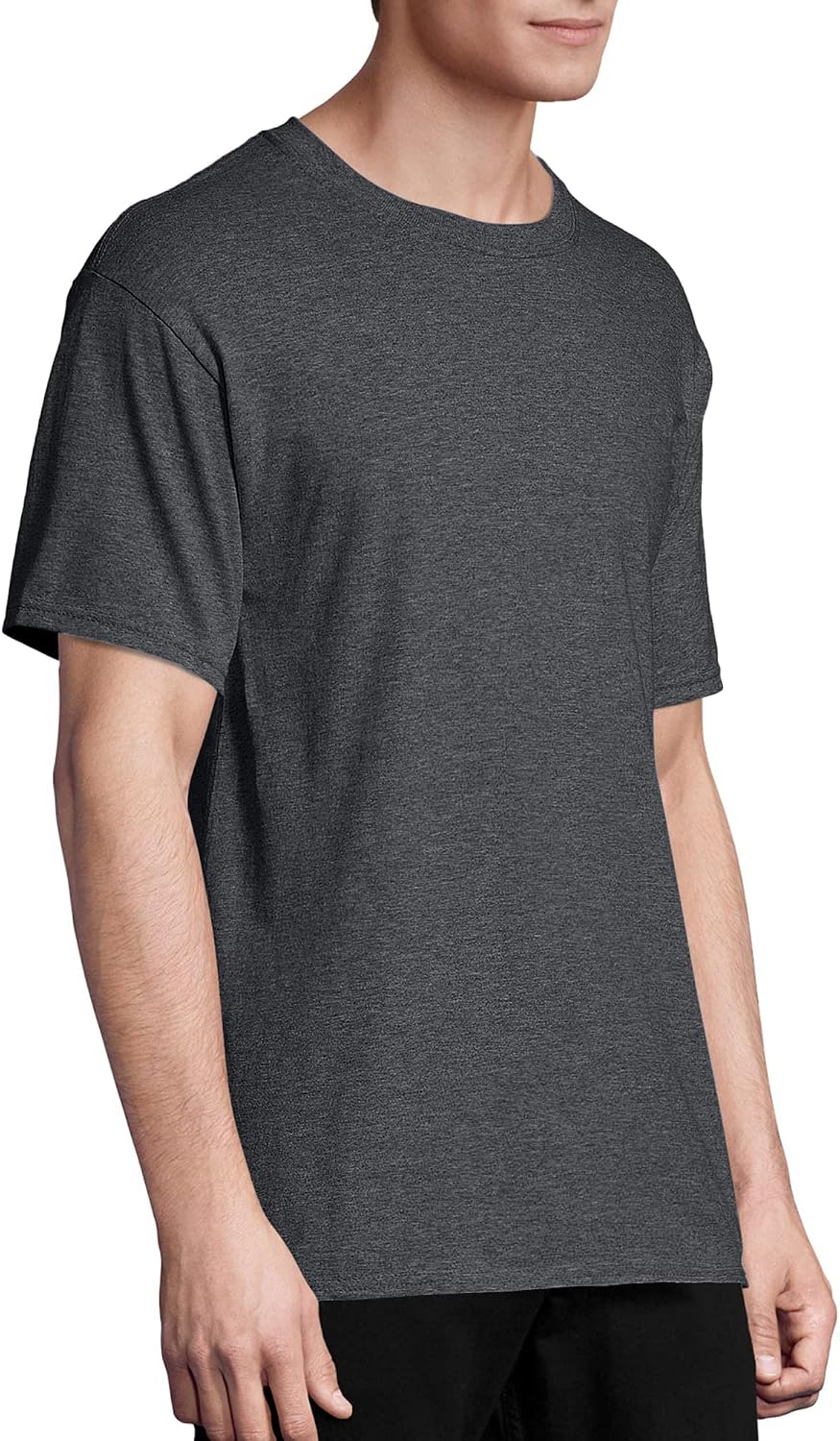 Hanes Men's T-Shirt Pack - 4 or 6 Pack - Essential-T Crewneck Cotton T-Shirts - Everyday Men's Clothing - Big & Tall