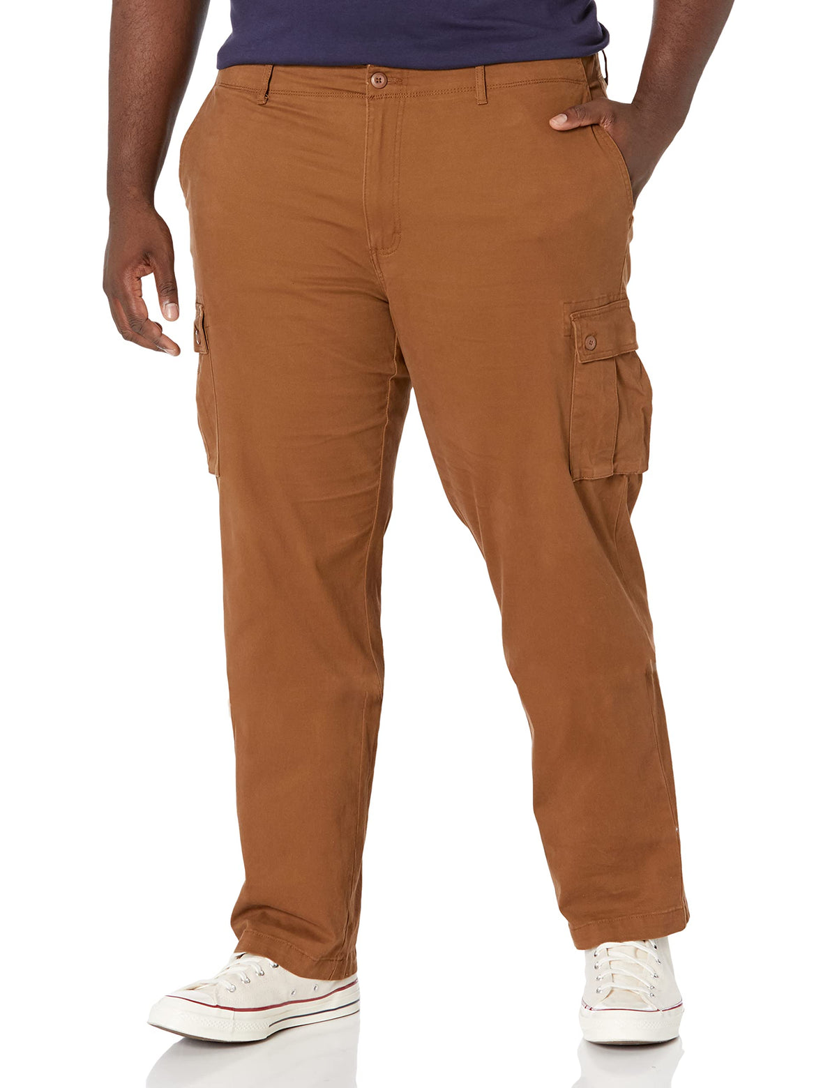 Amazon Essentials Men's Straight-Fit Breathable Stretch Cargo Pants (Available in Big & Tall)