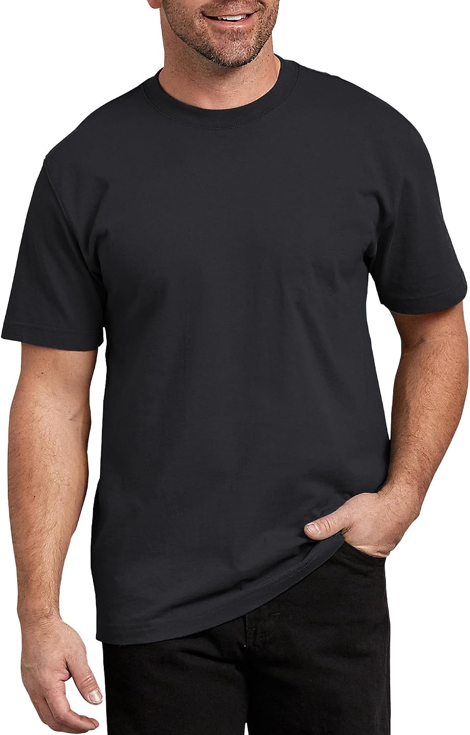 Dickies Men's Short Sleeve Heavyweight Crew Neck