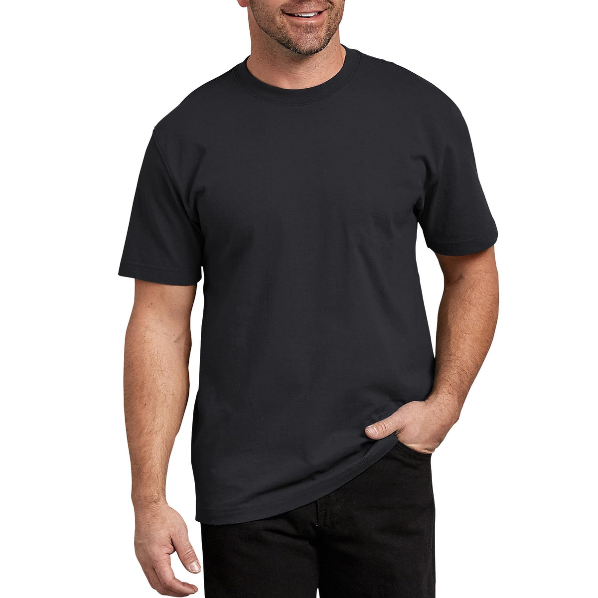 Dickies Men's Short Sleeve Heavyweight Crew Neck