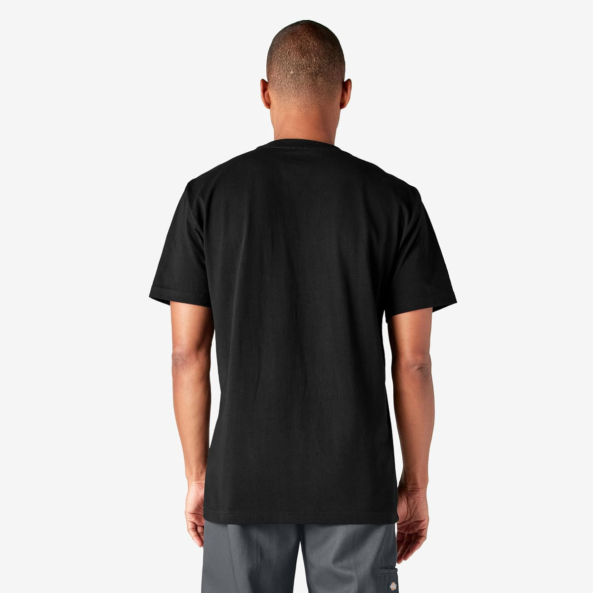 Dickies Men's Heavyweight Heathered Short Sleeve Pocket T-Shirt