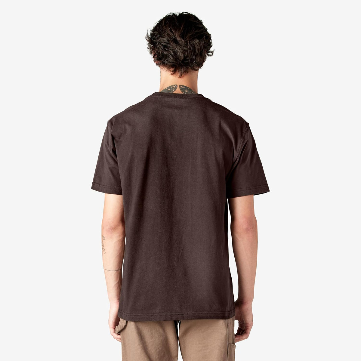 Dickies Men's Heavyweight Heathered Short Sleeve Pocket T-Shirt