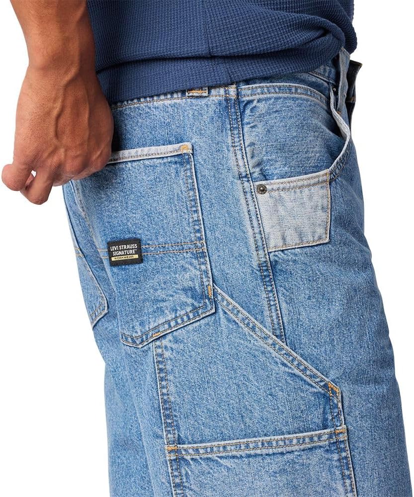Levi Strauss Signature Gold Mens Carpenter Shorts (Available in Big & Tall)